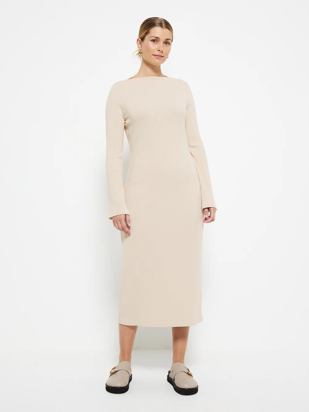 Knit Midi Dress