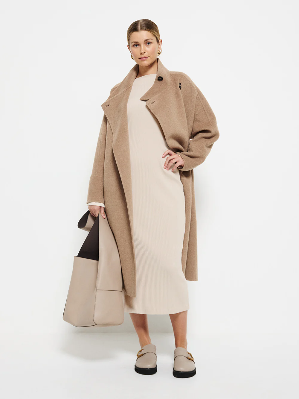 Knit Midi Dress - Image 5