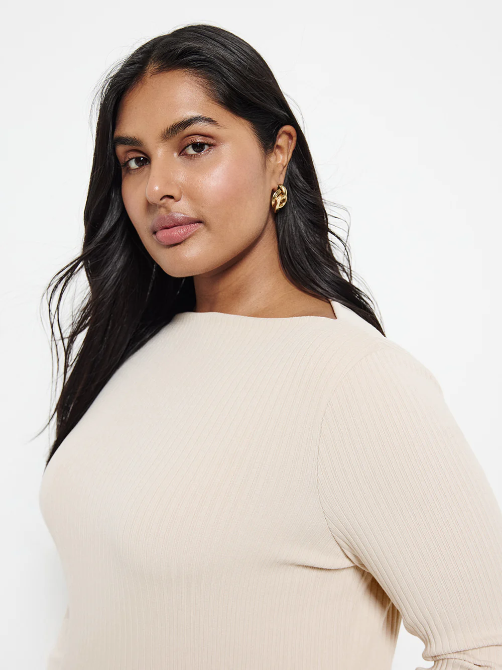 Knit Midi Dress - Image 7