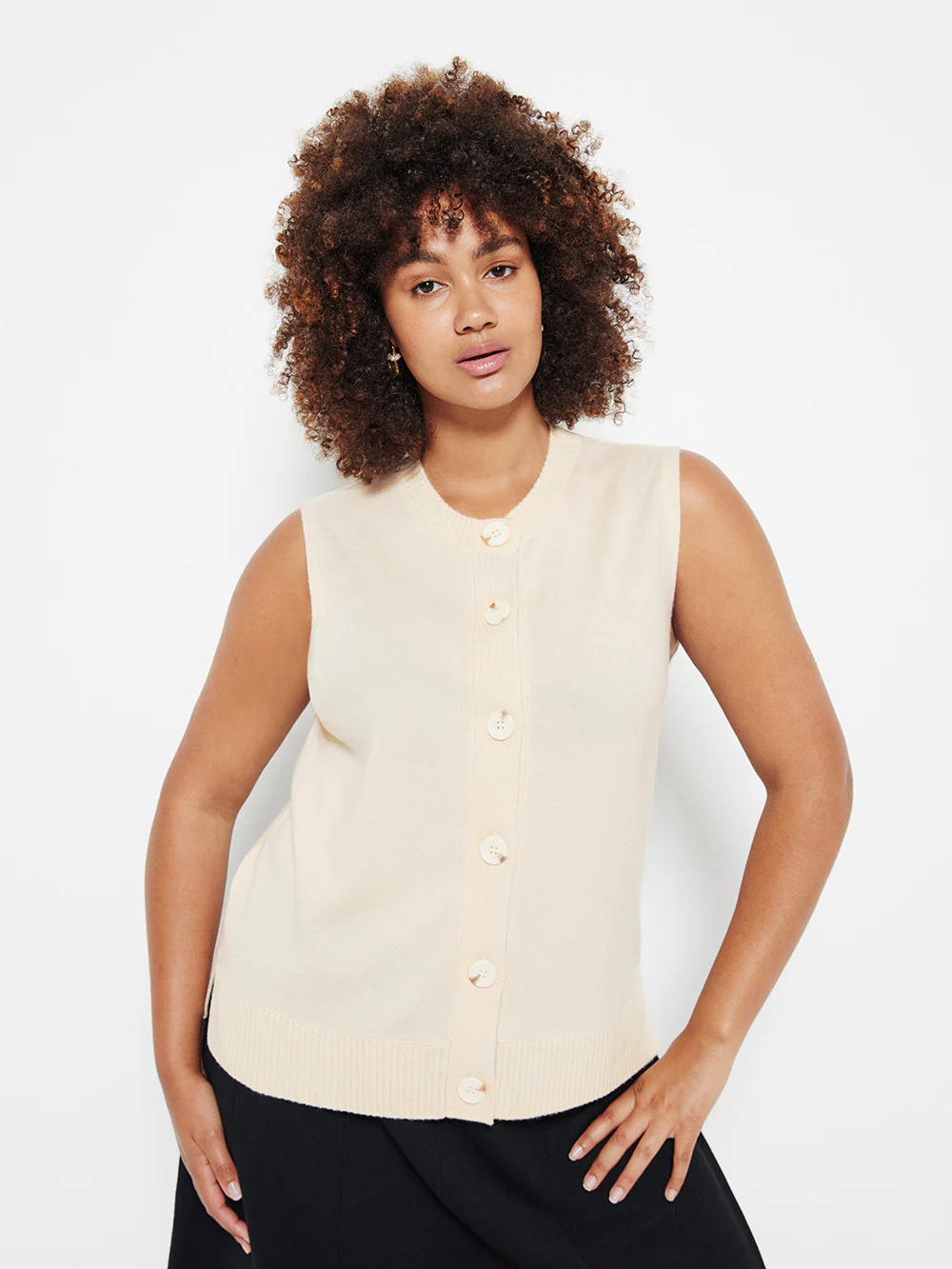 Knit Waistcoat - Image 7