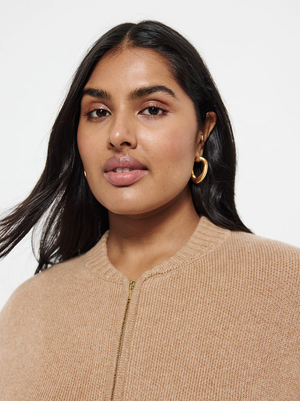 Knitted Bomber Jacket - Image 6