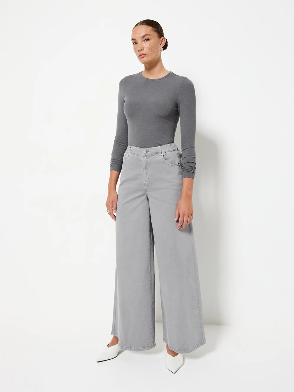 Long Sleeve Rib Tee - Image 4