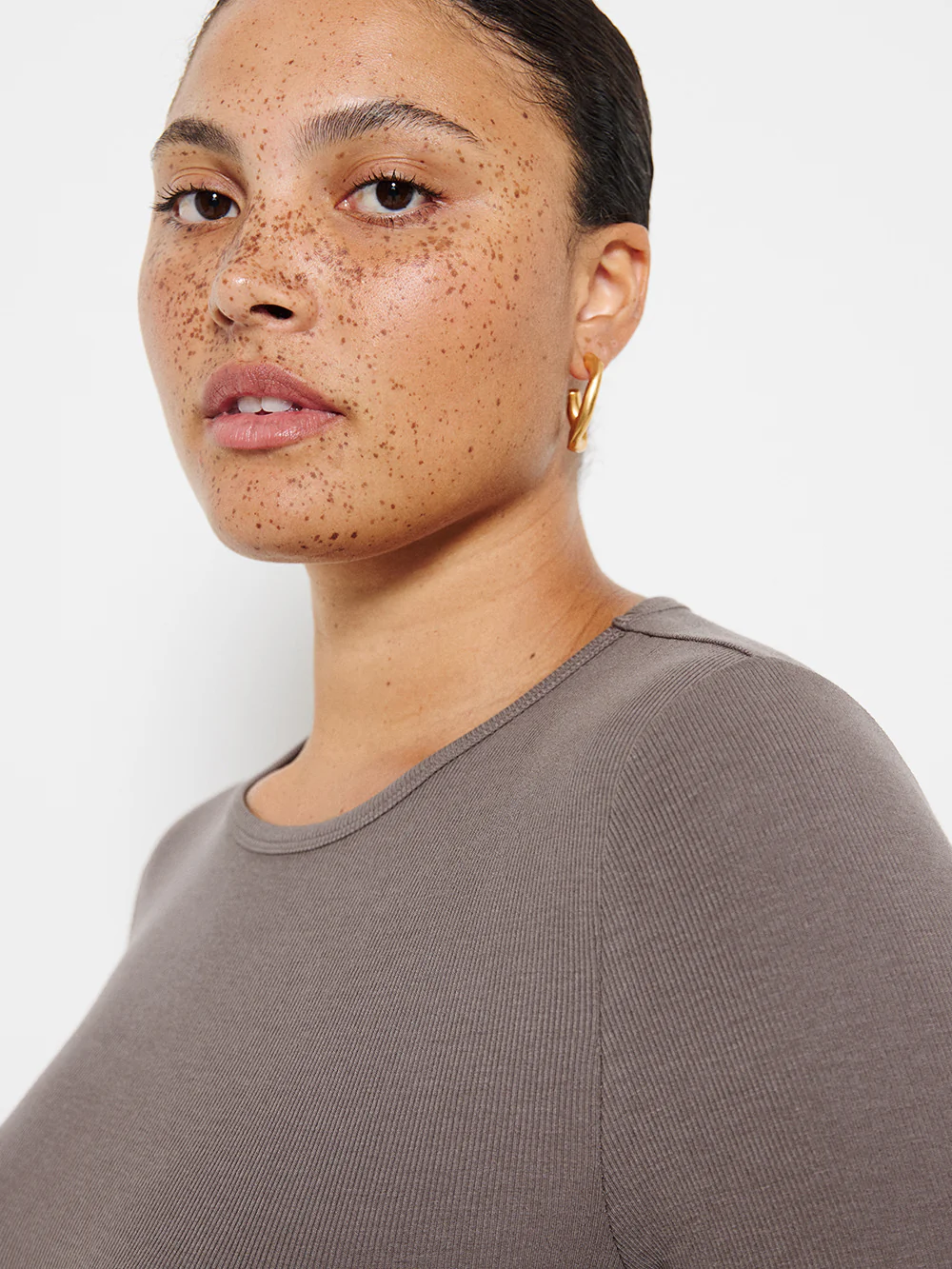 Long Sleeve Rib Tee - Image 6