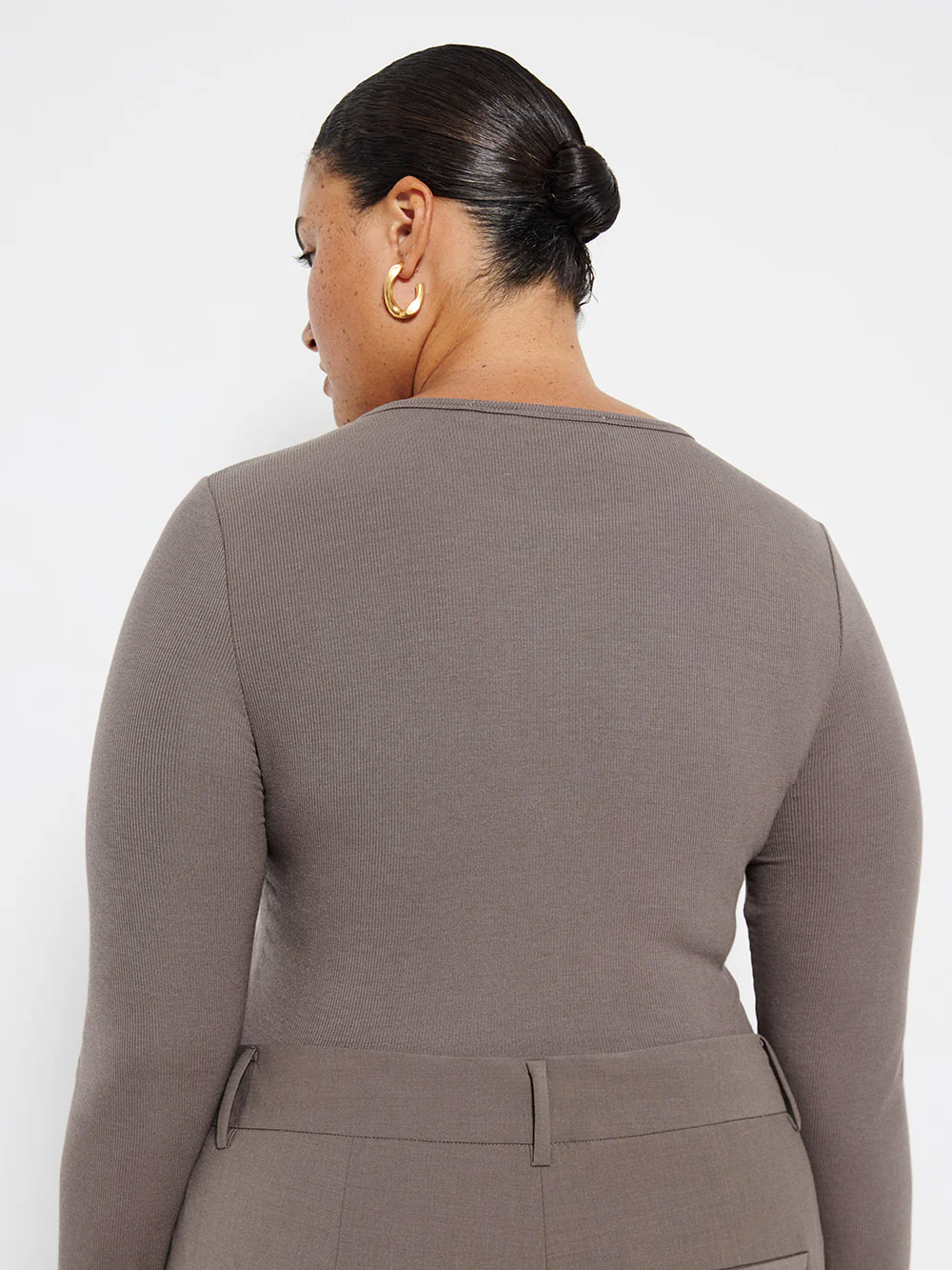 Long Sleeve Rib Tee - Image 8