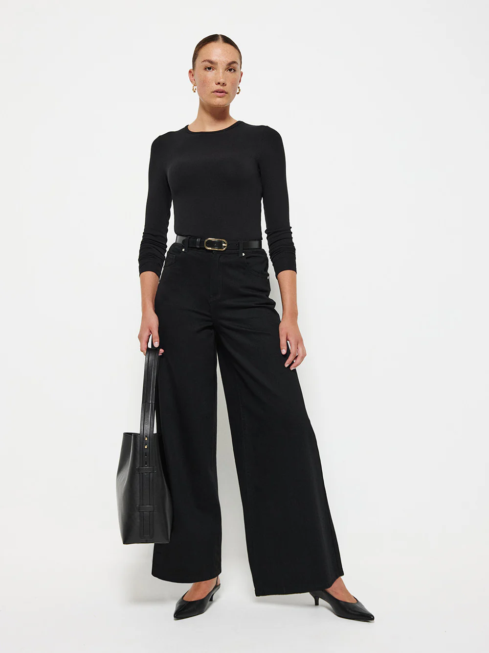 Long Sleeve Rib Tee - Image 4