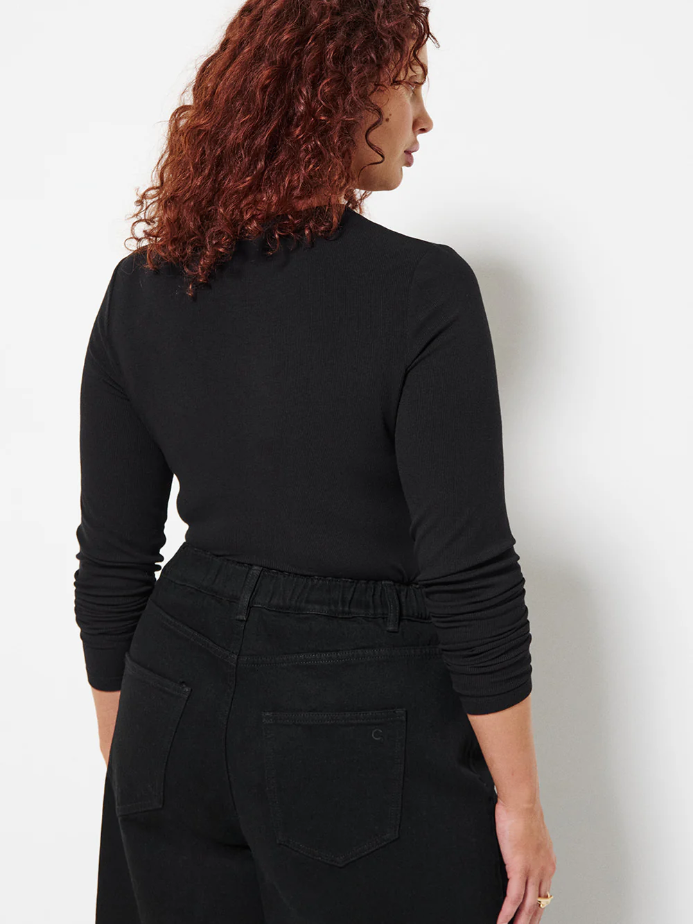 Long Sleeve Rib Tee - Image 7