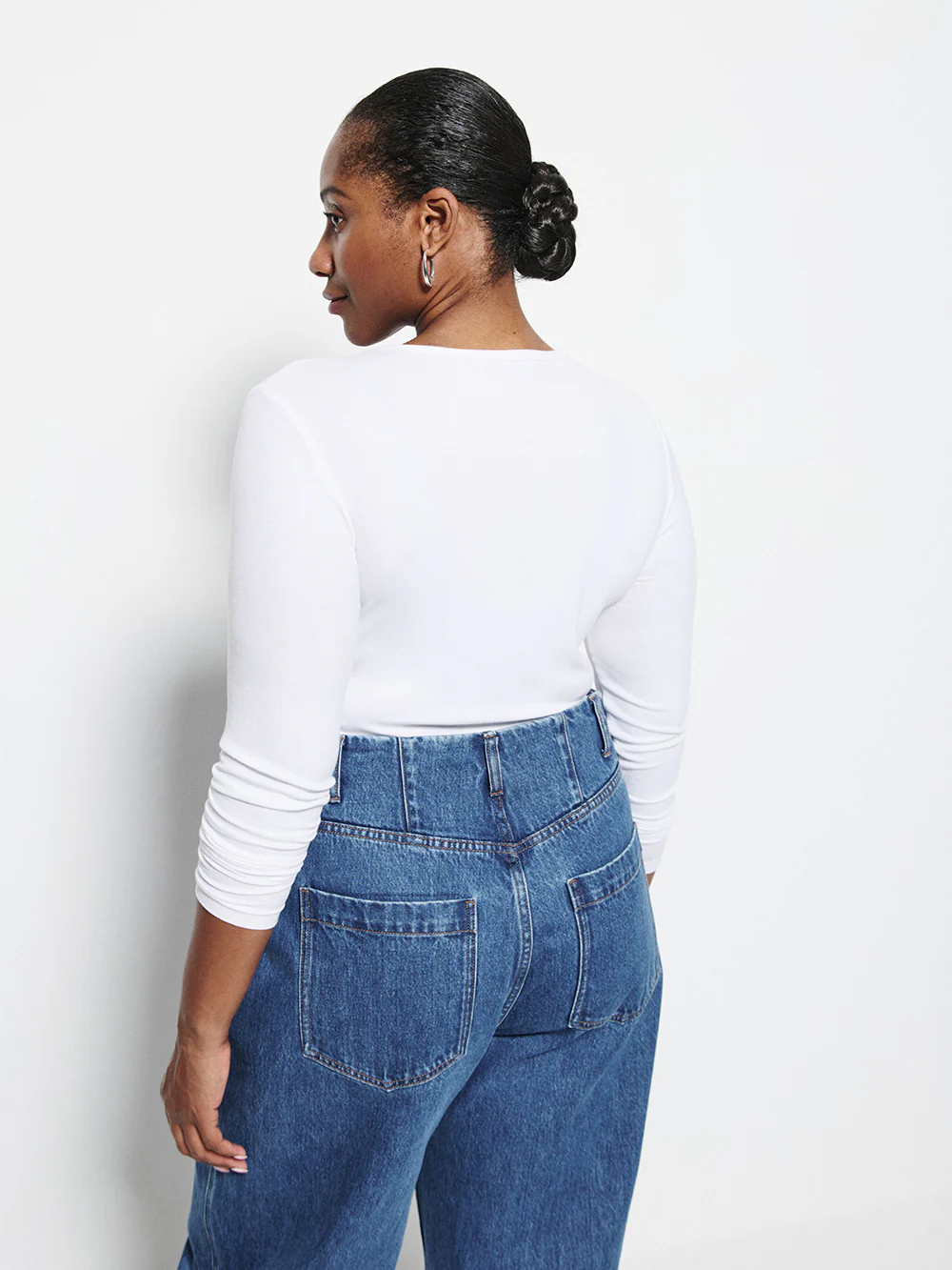 Long Sleeve Rib Tee - Image 10