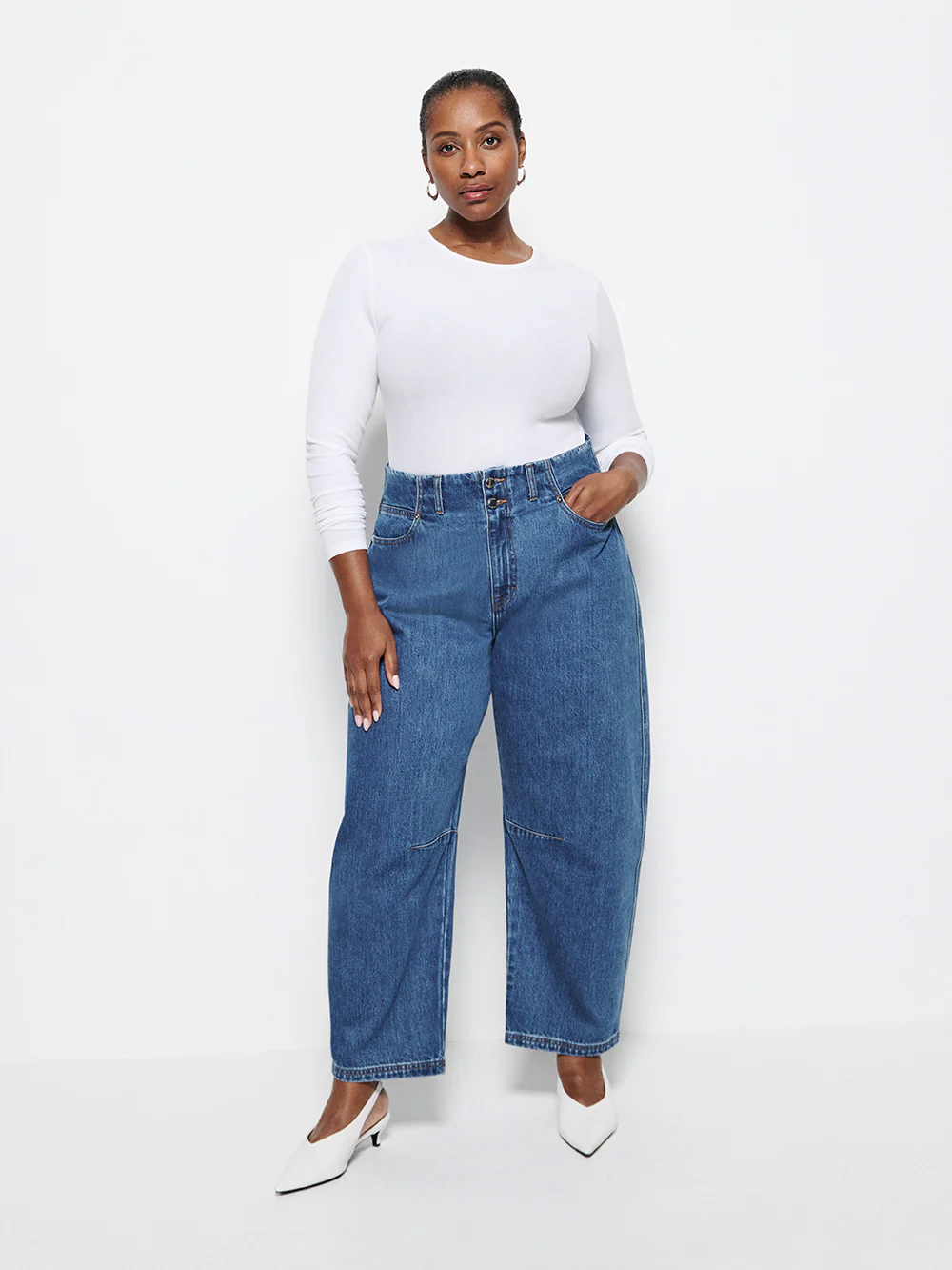 Long Sleeve Rib Tee - Image 7