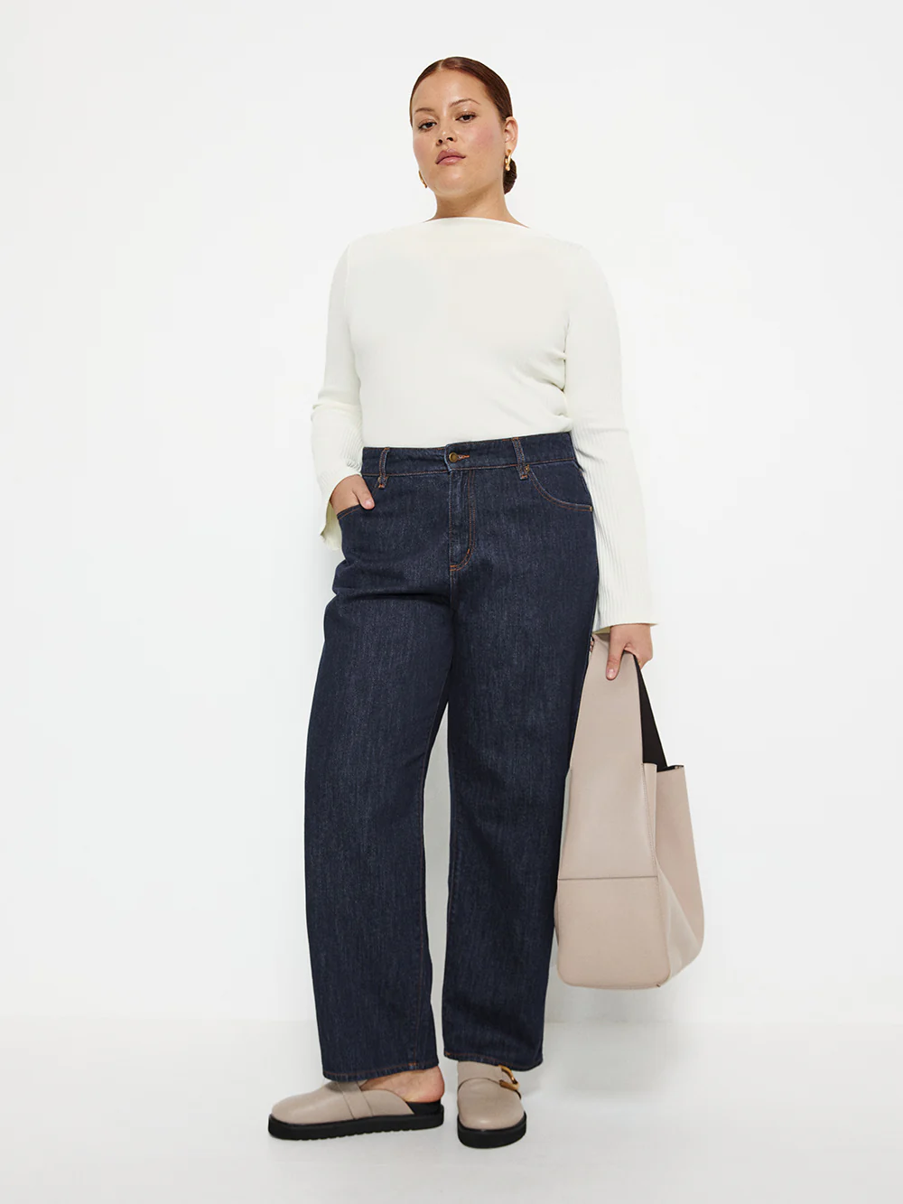 Long Sleeve Rib Top - Image 8