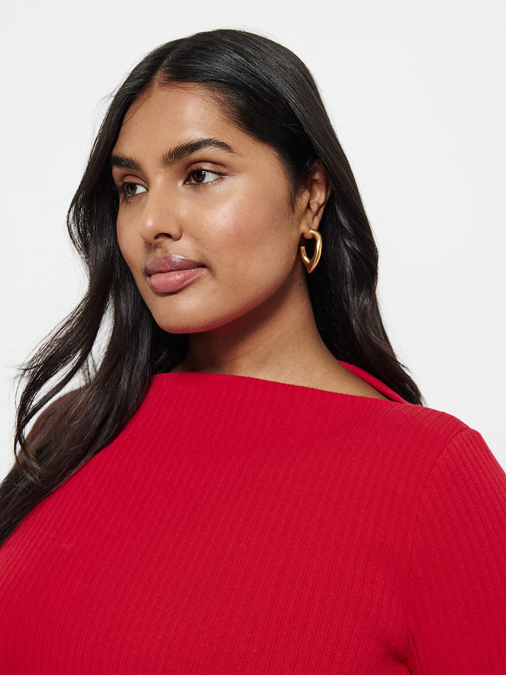 Long Sleeve Rib Top - Image 6