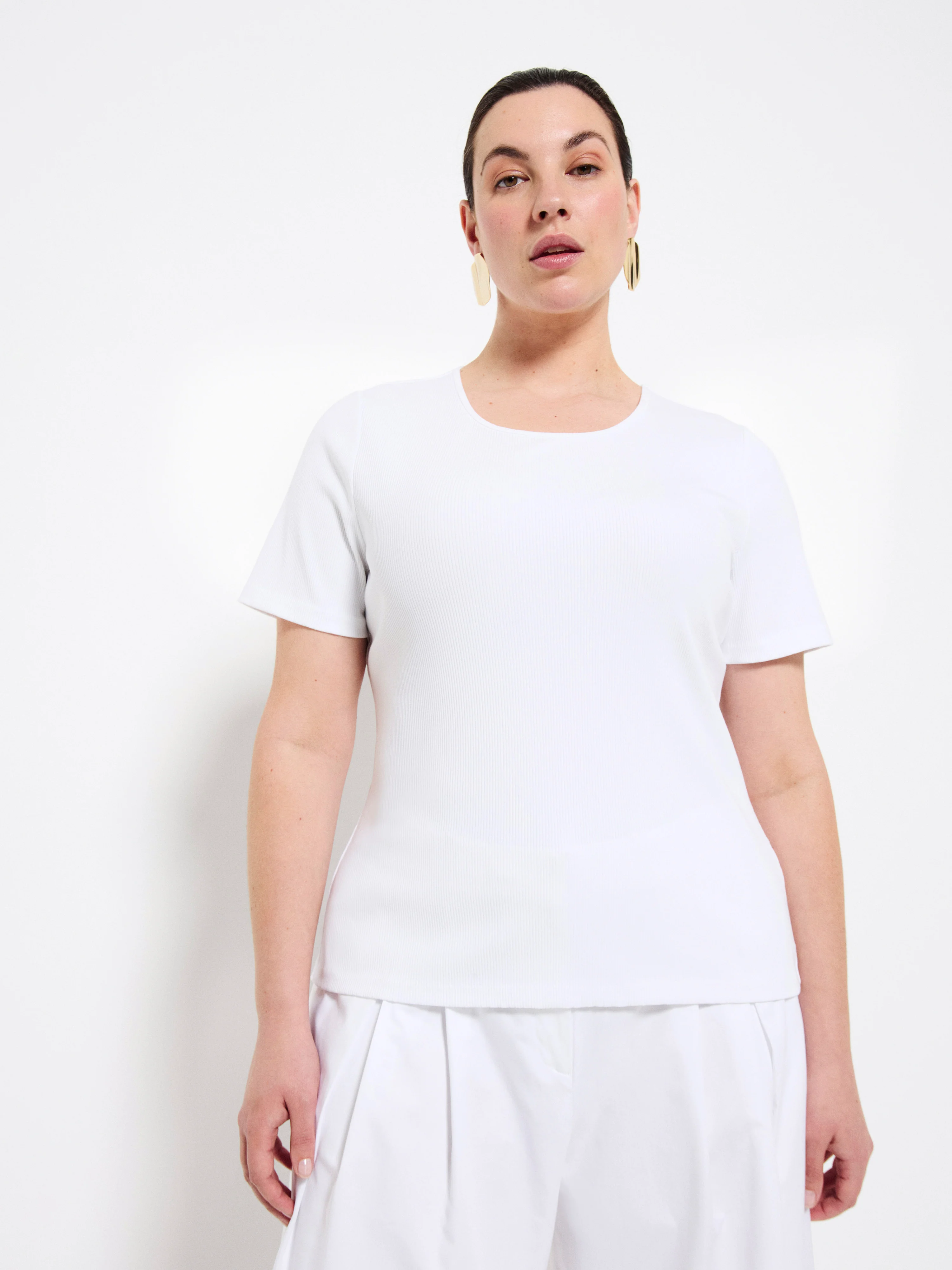 Lucy Rib Tee - Image 5