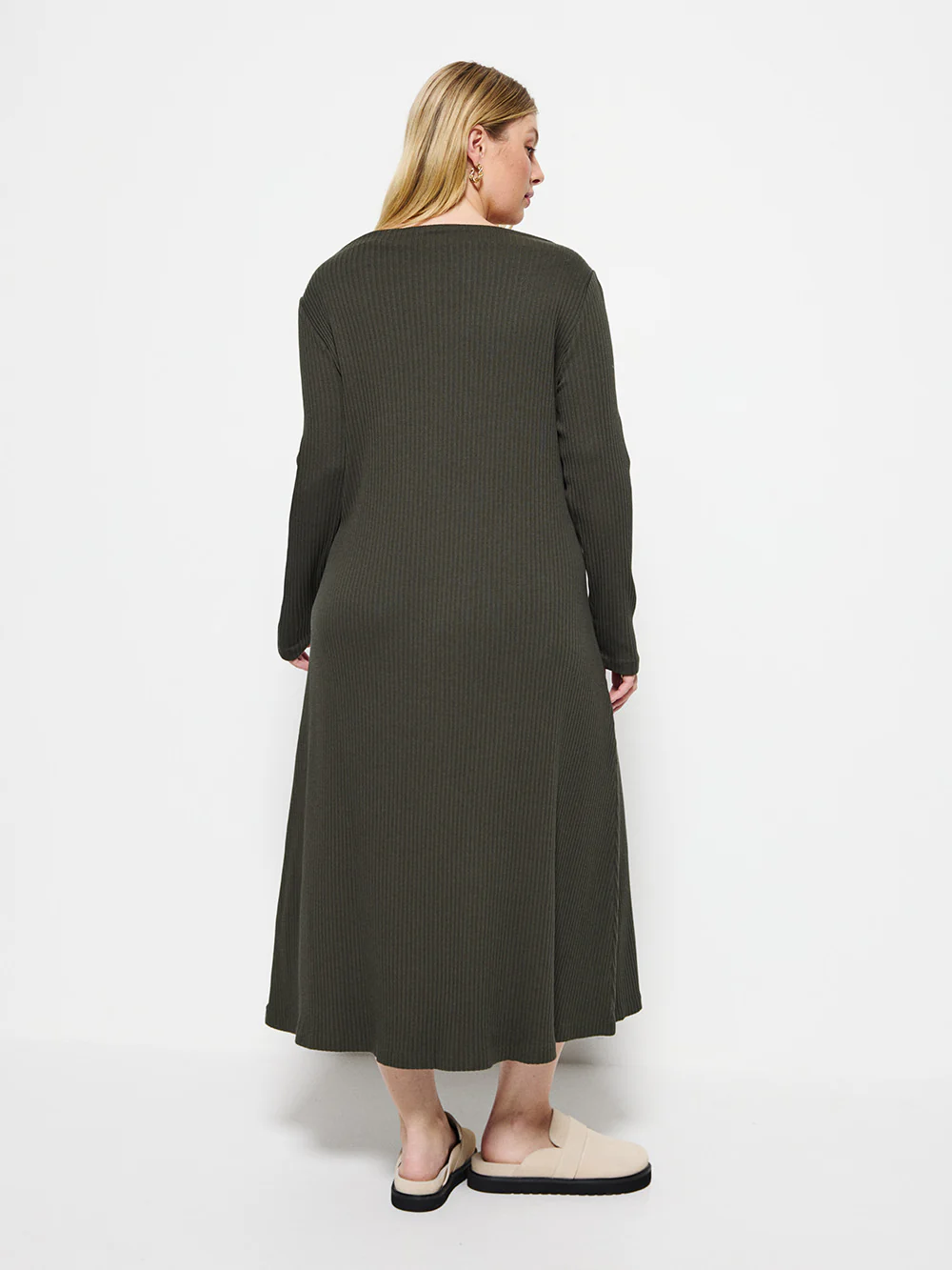 Olivia Rib Dress - Image 8