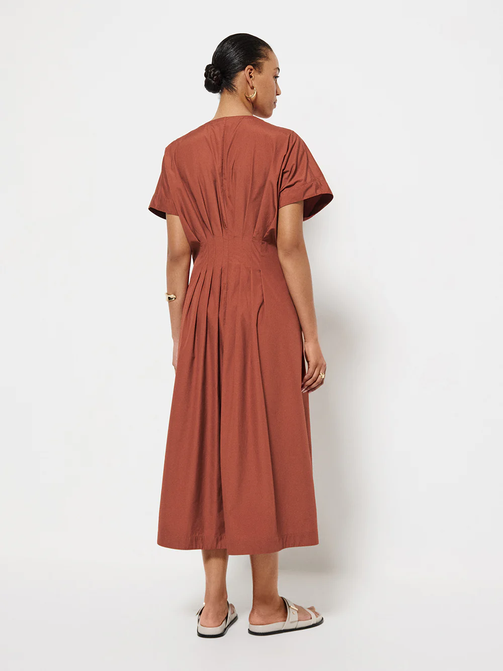 Pleat Waist Dress - Image 3