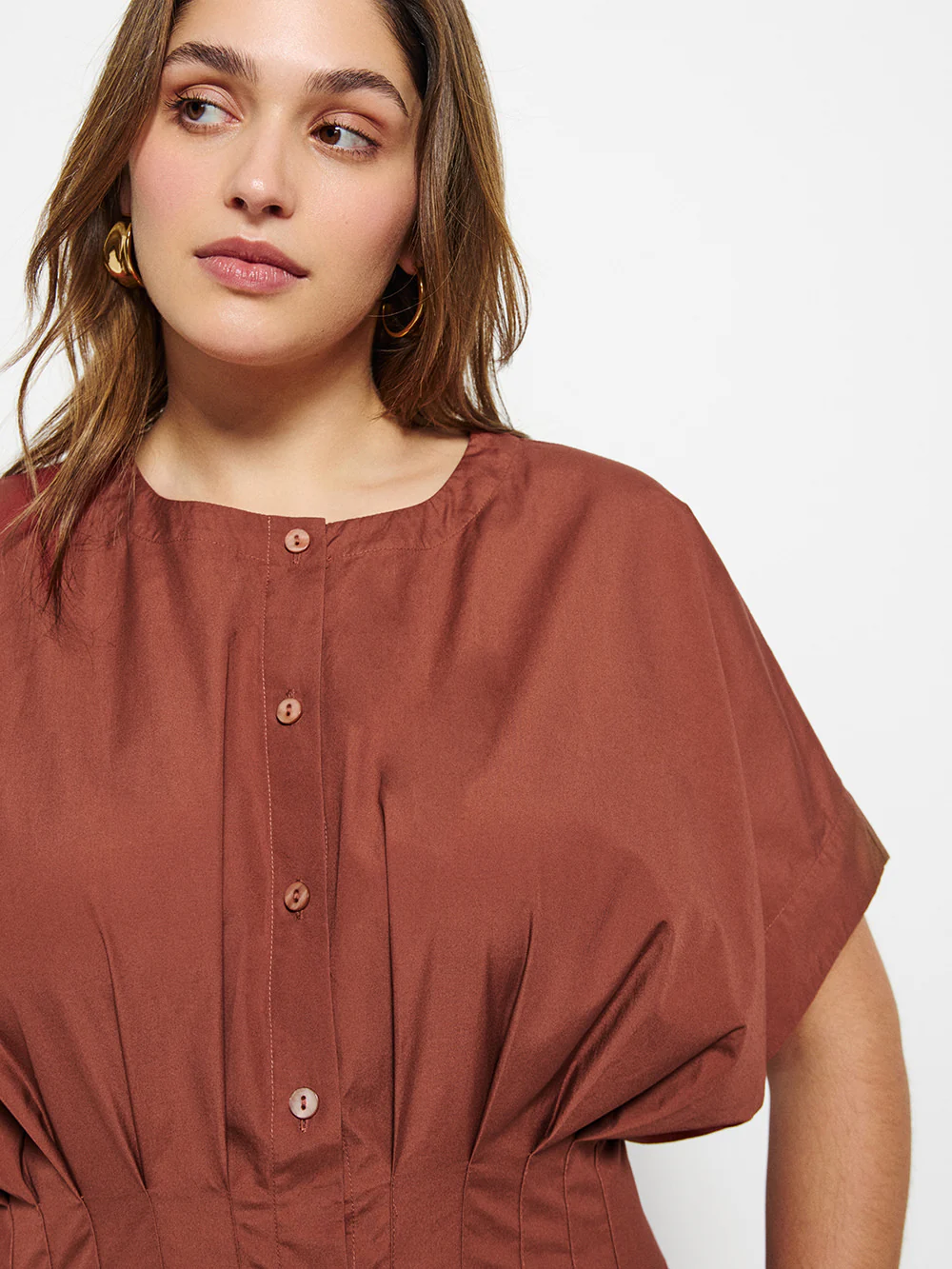 Pleat Waist Dress - Image 6