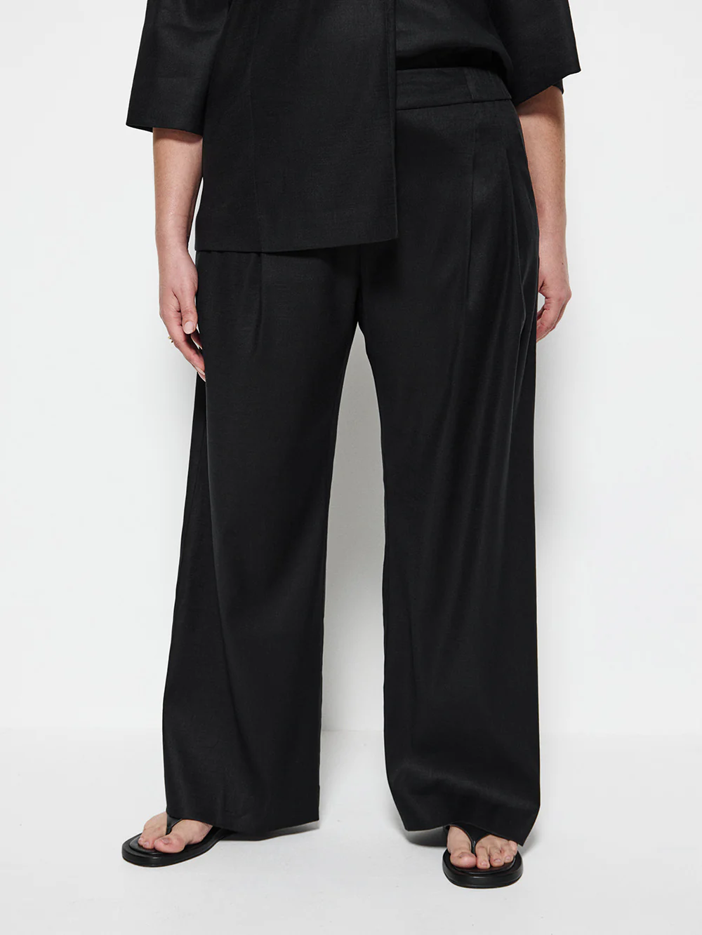 Pull On Pleat Front Pant - Image 7