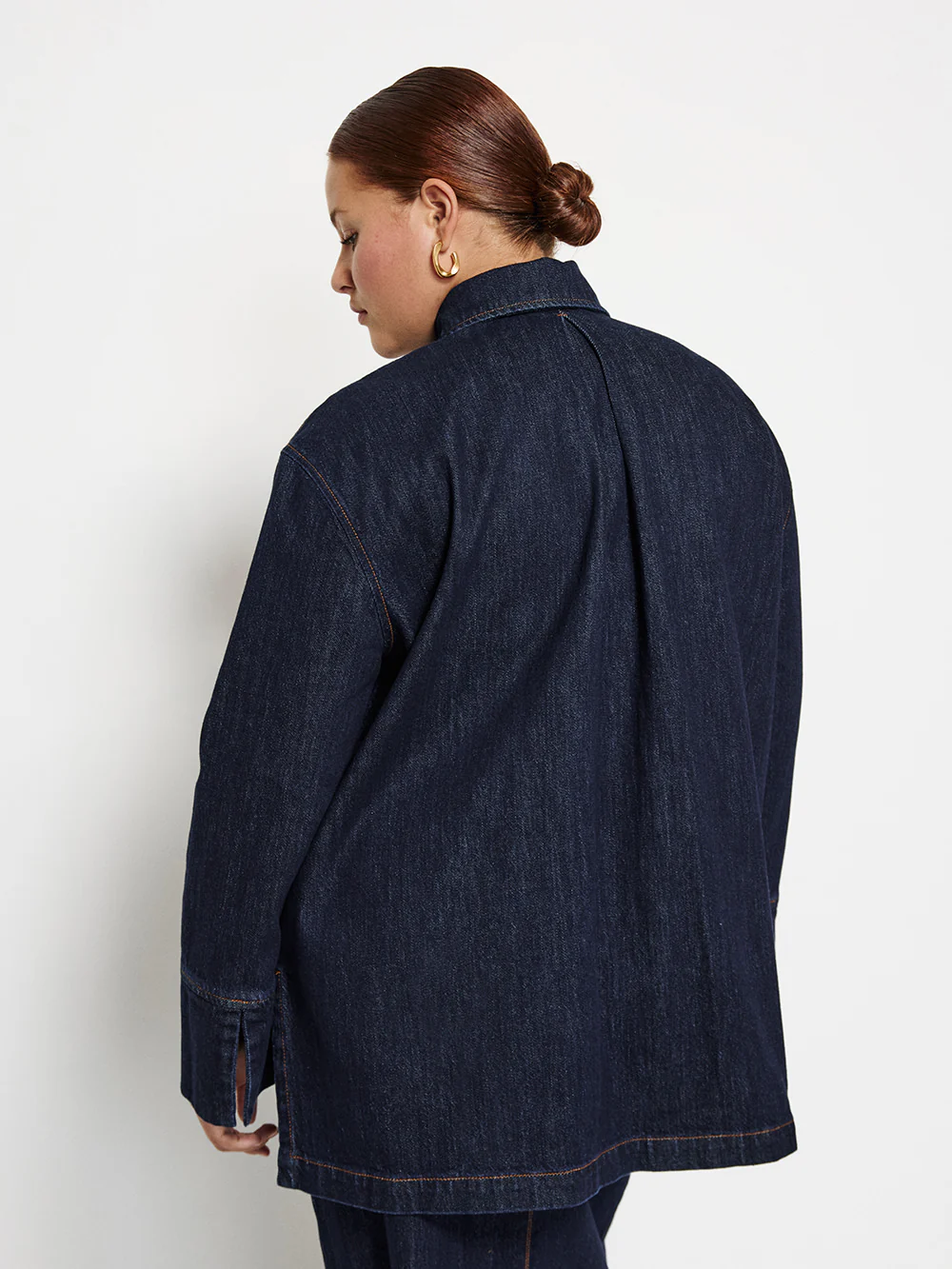 Raw Denim Shacket - Image 8