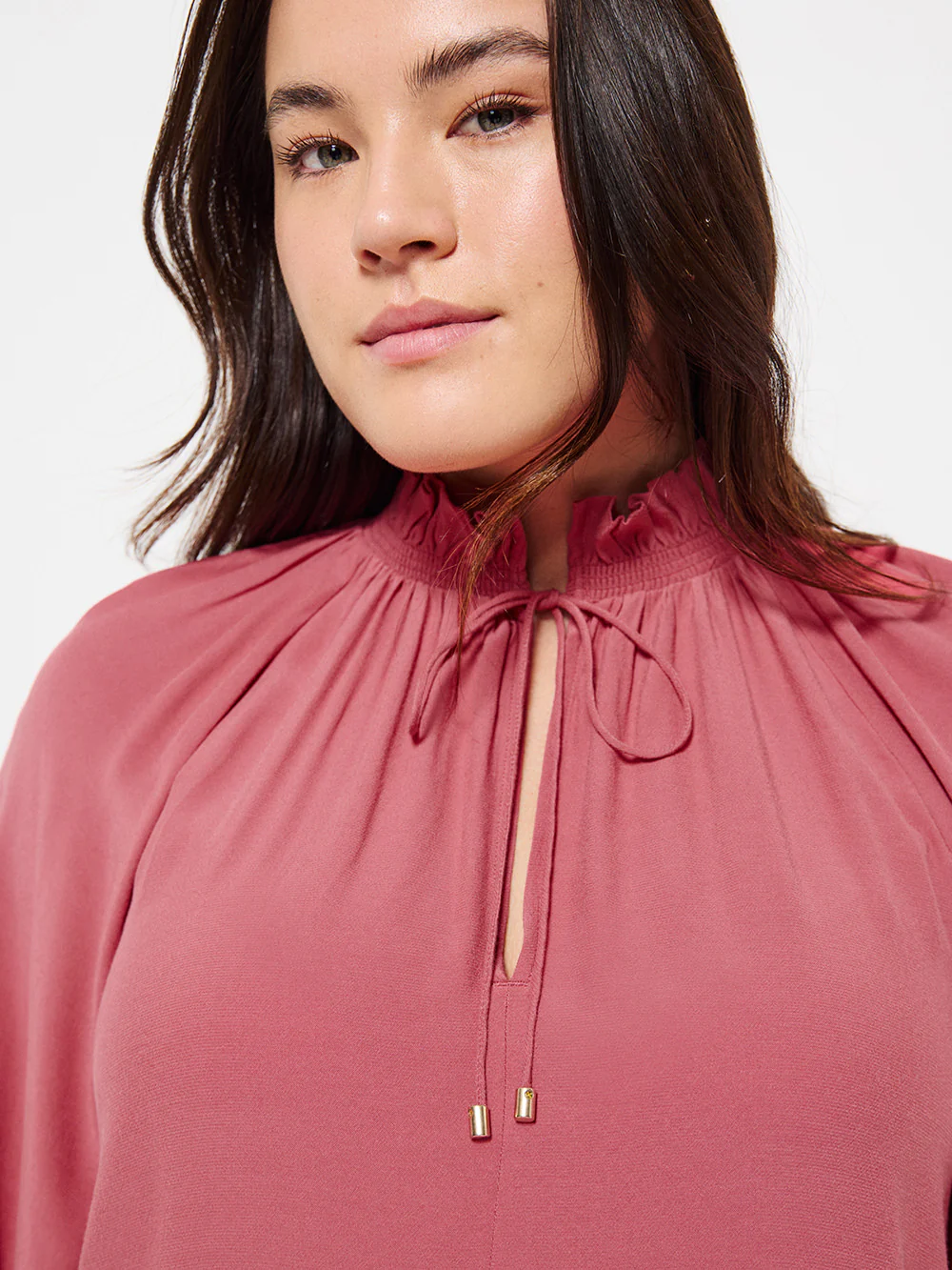 Ruffle Neck Blouse - Image 3