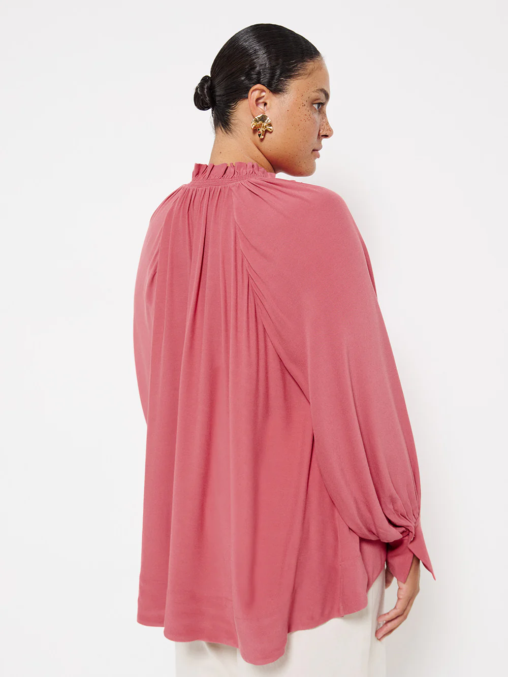 Ruffle Neck Blouse - Image 6