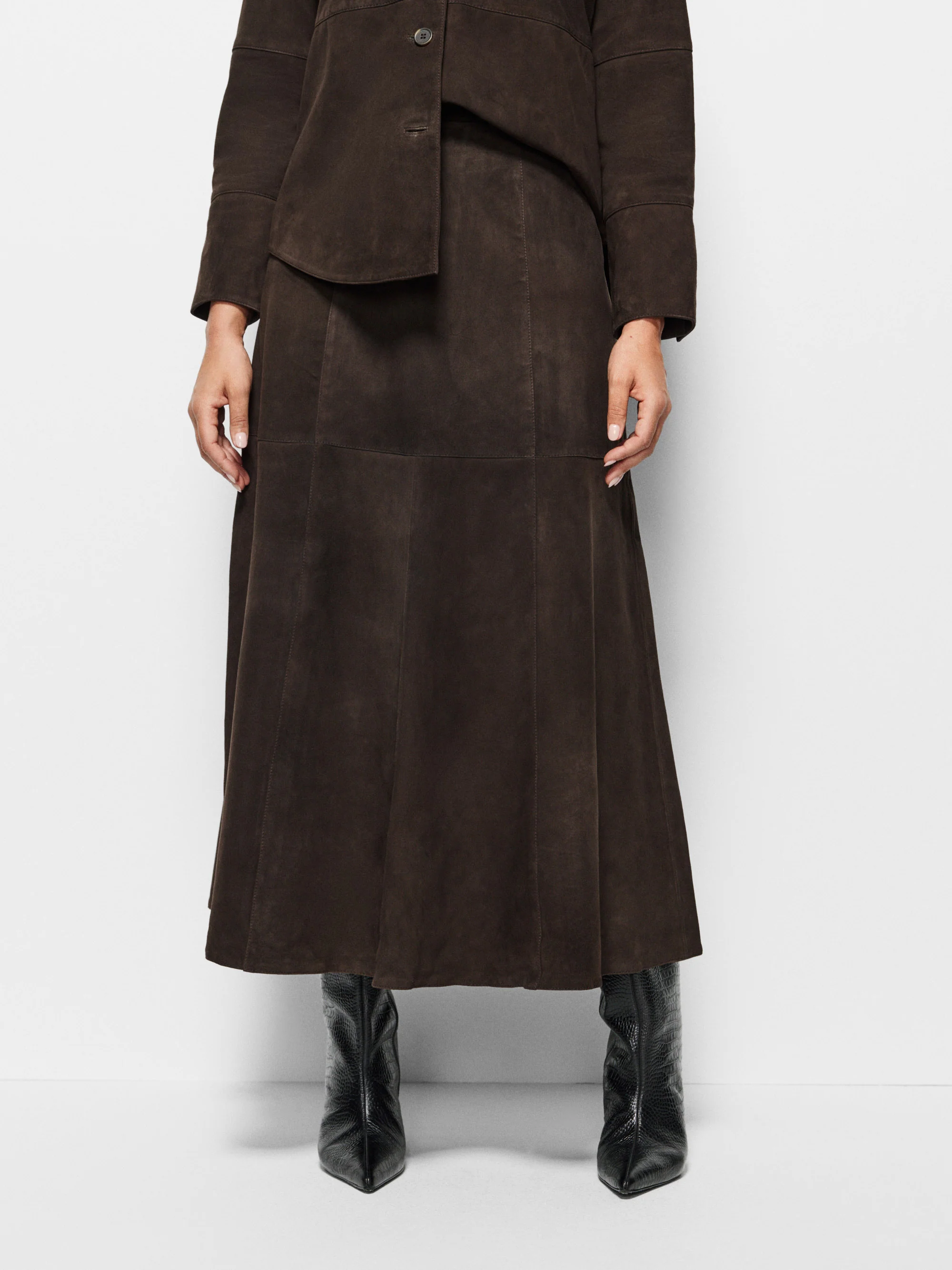 Sally Suede Skirt - Image 3