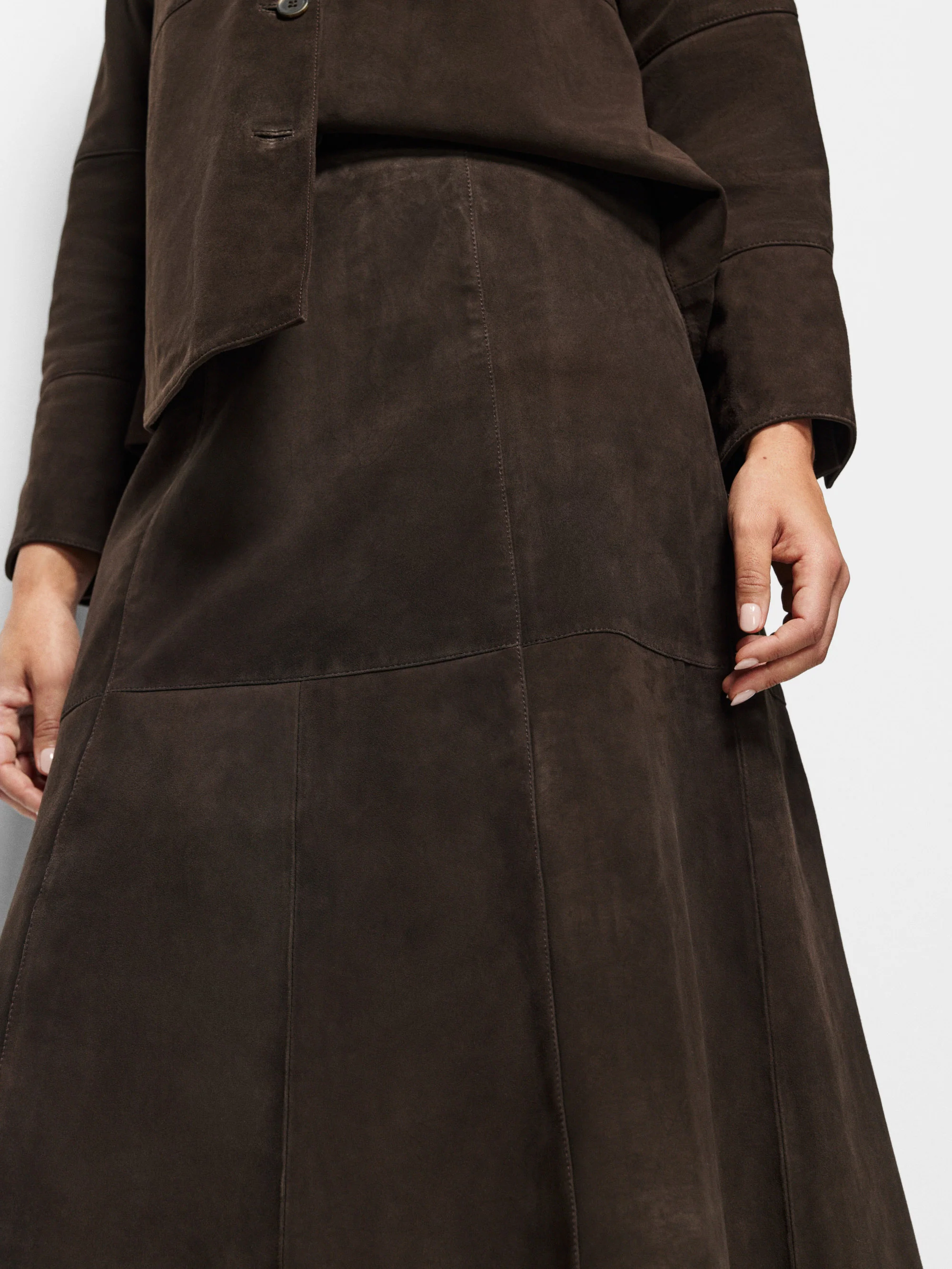 Sally Suede Skirt - Image 4