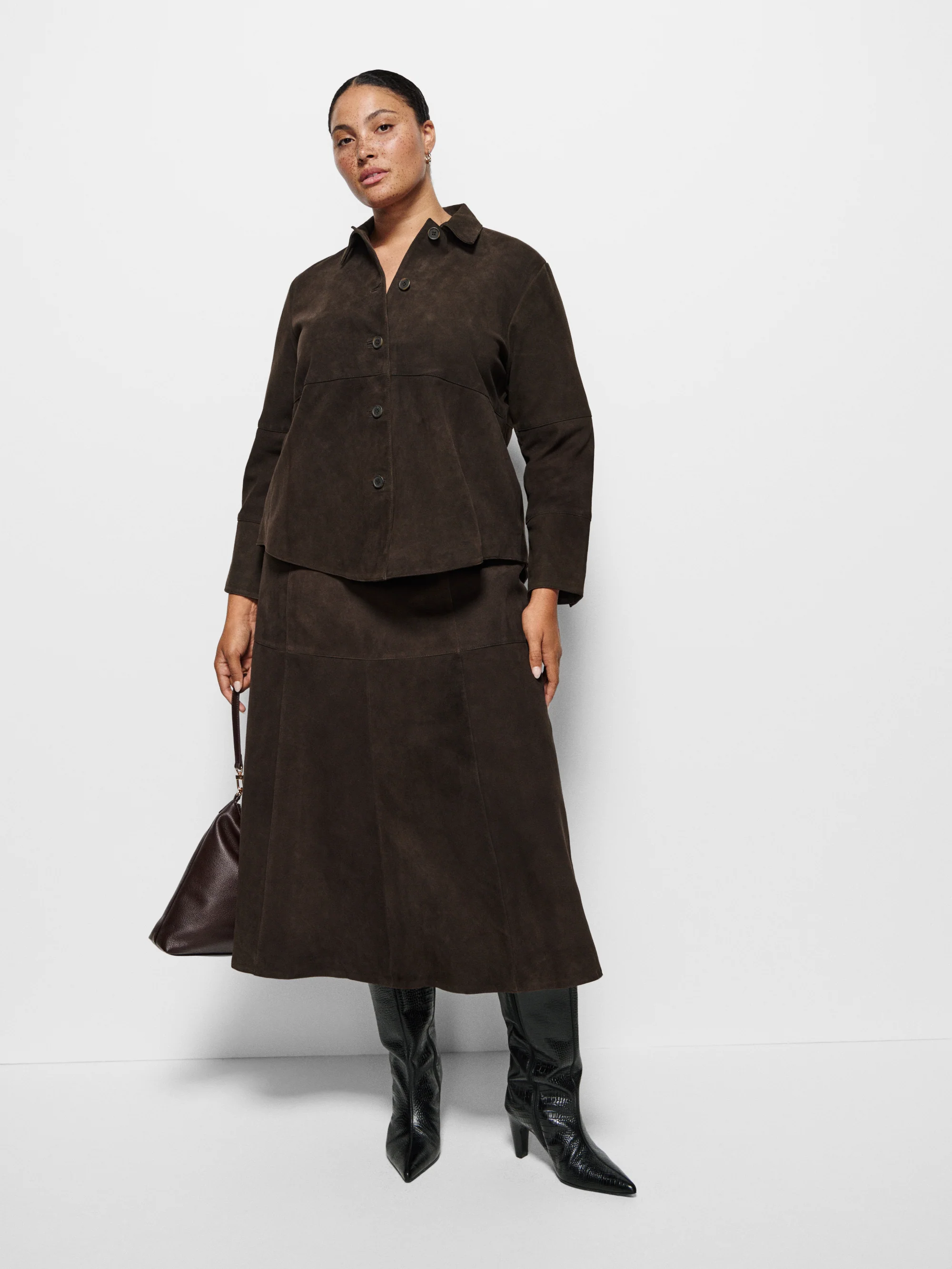 Sally Suede Skirt - Image 7