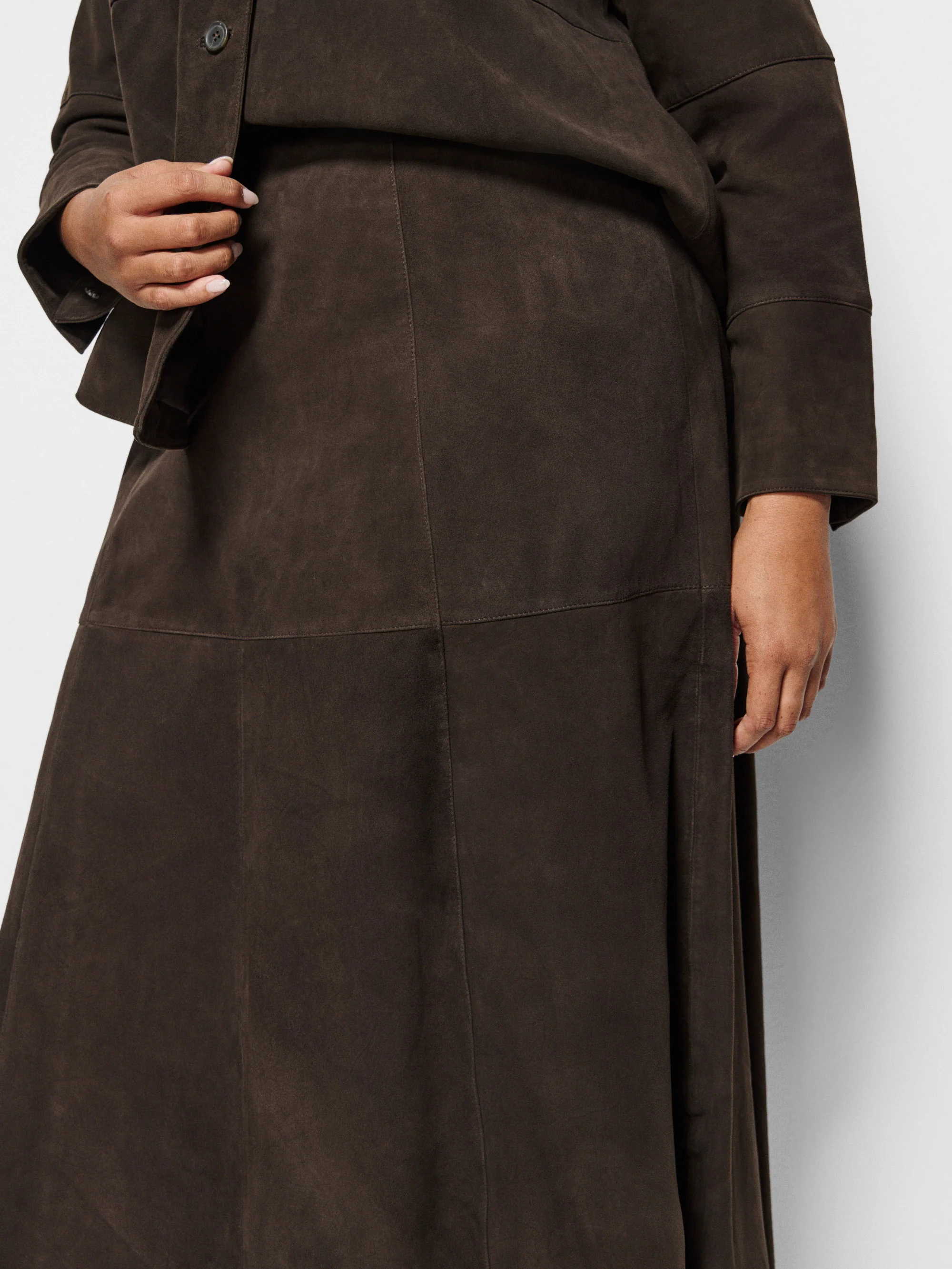 Sally Suede Skirt - Image 9