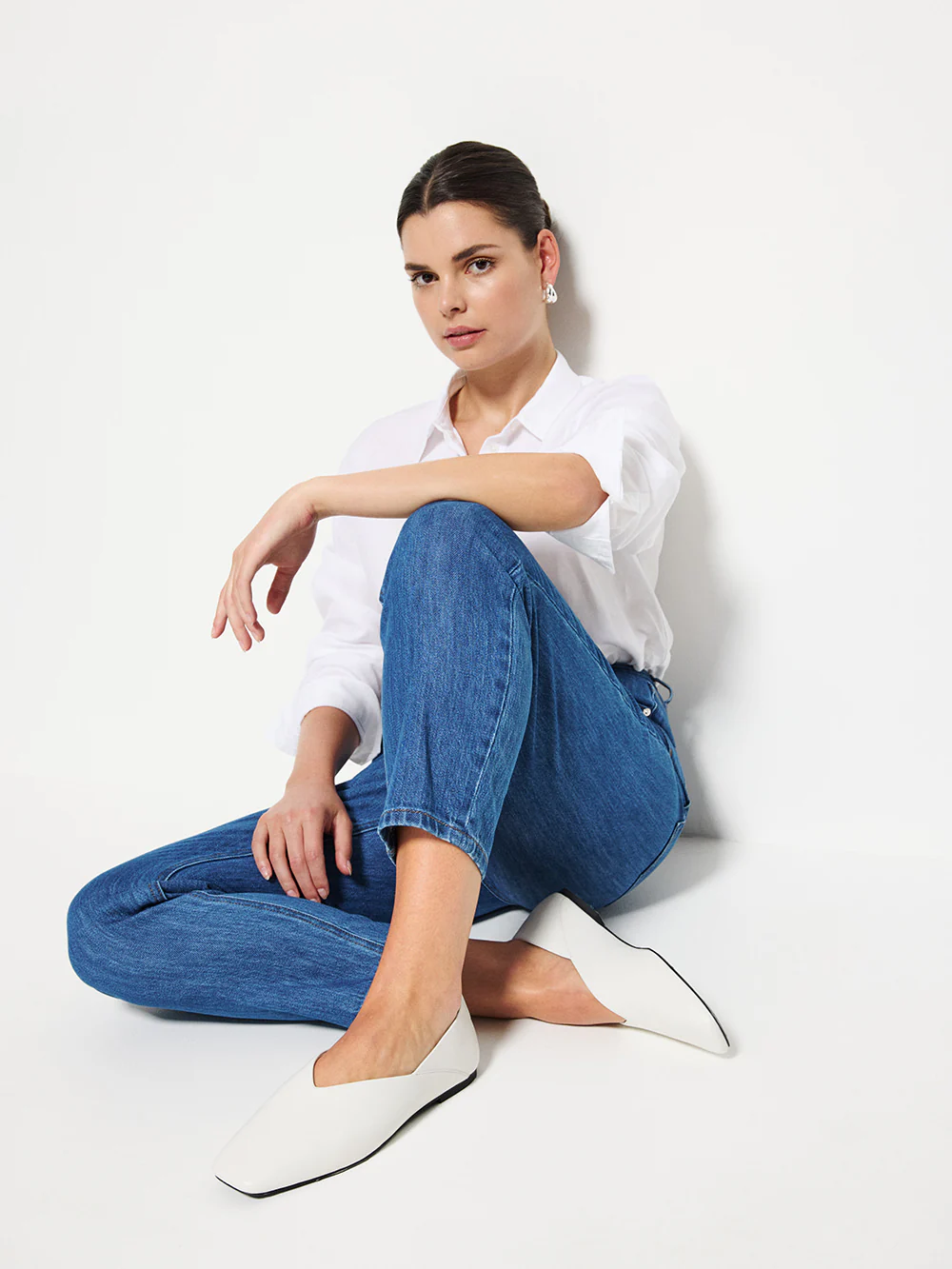 Sana Leather Flat - Image 5