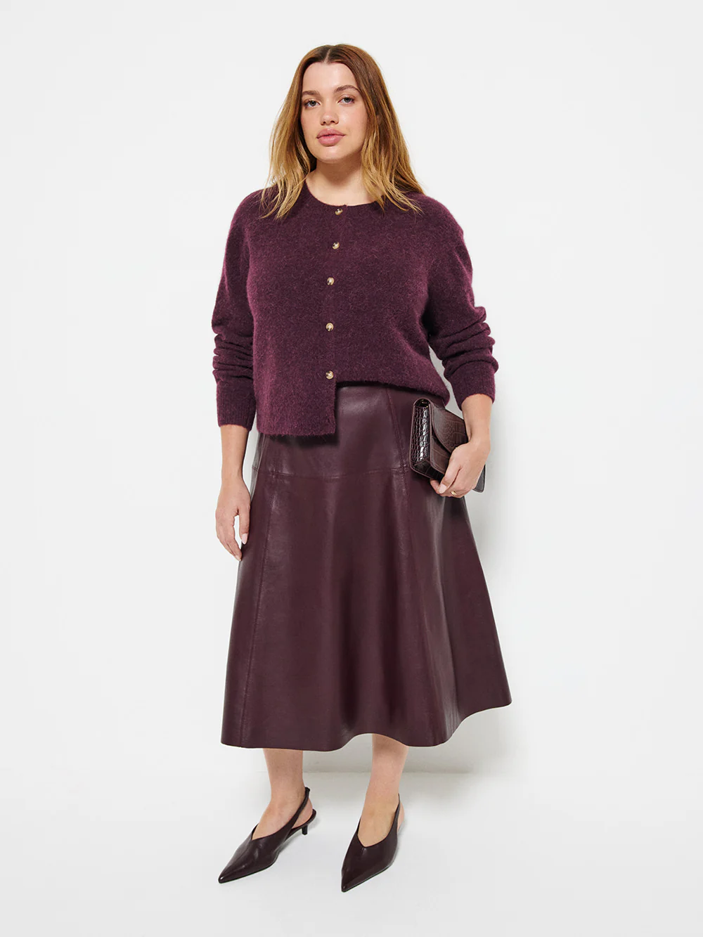 Saskia Leather Skirt - Image 6
