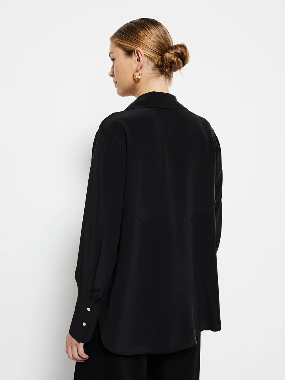 Shirt Tail Silk Shirt - Image 2