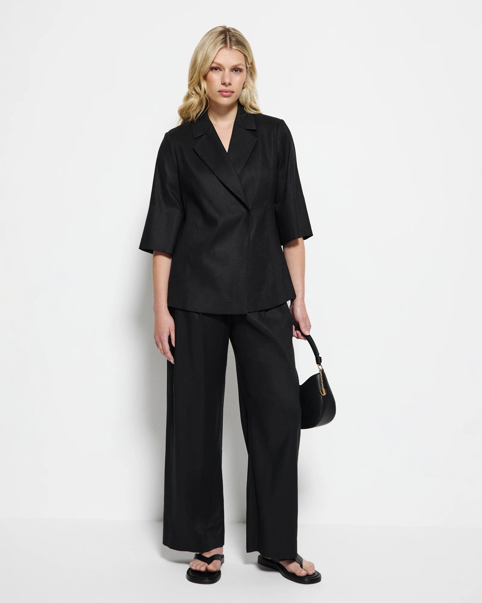 Short Sleeve Blazer - Image 3