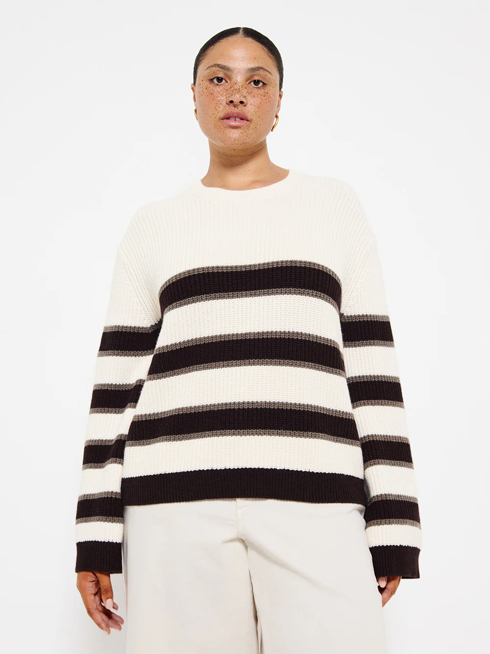 Stripe Knit Pullover - Image 5