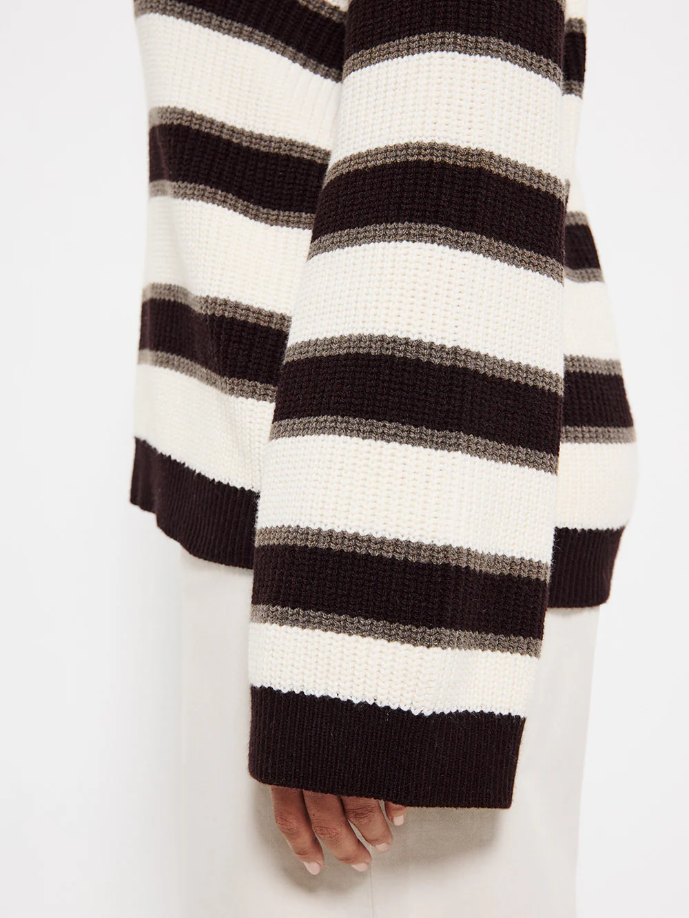 Stripe Knit Pullover - Image 6