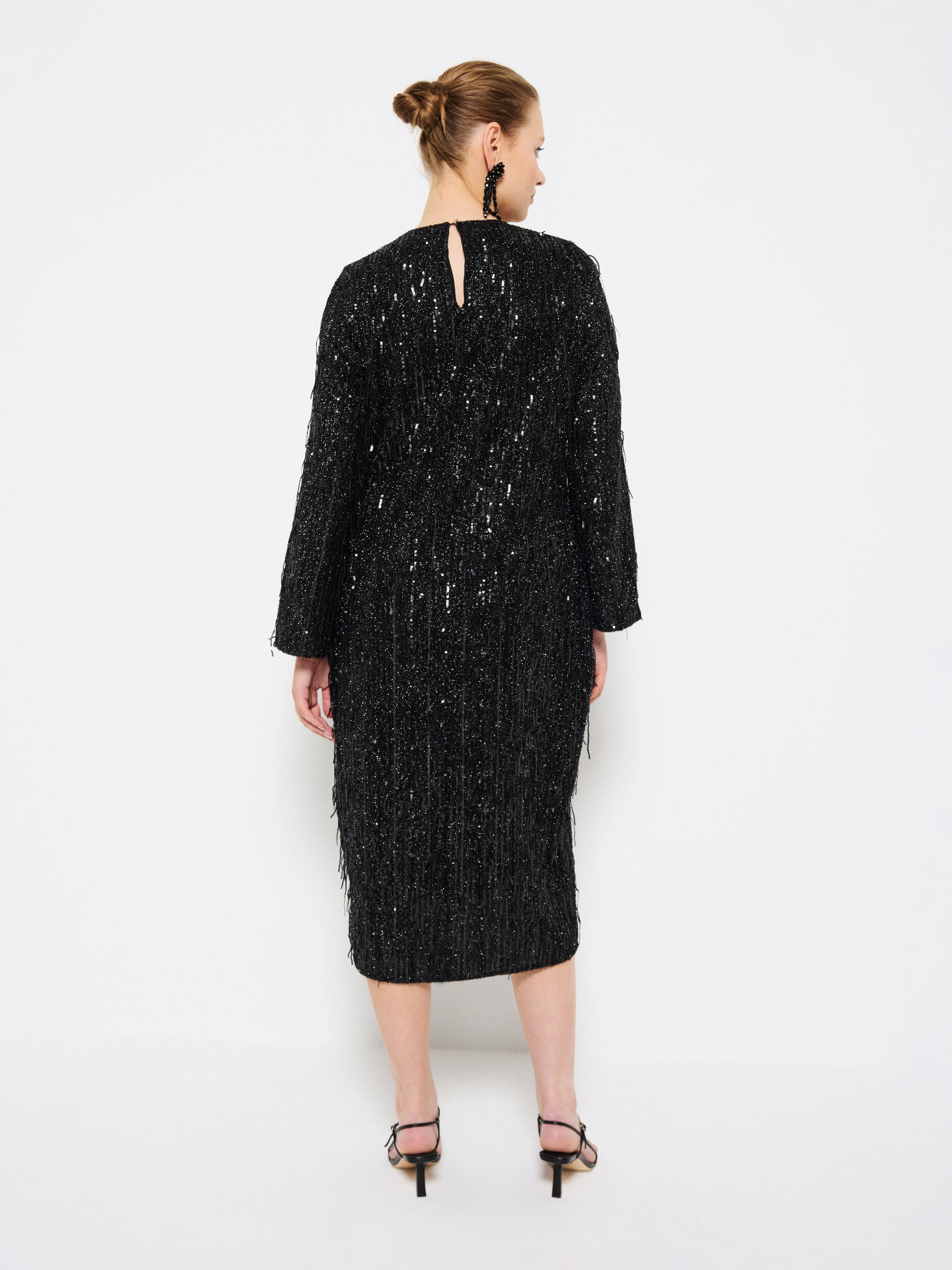 Sylvia Sequin Dress - Image 3