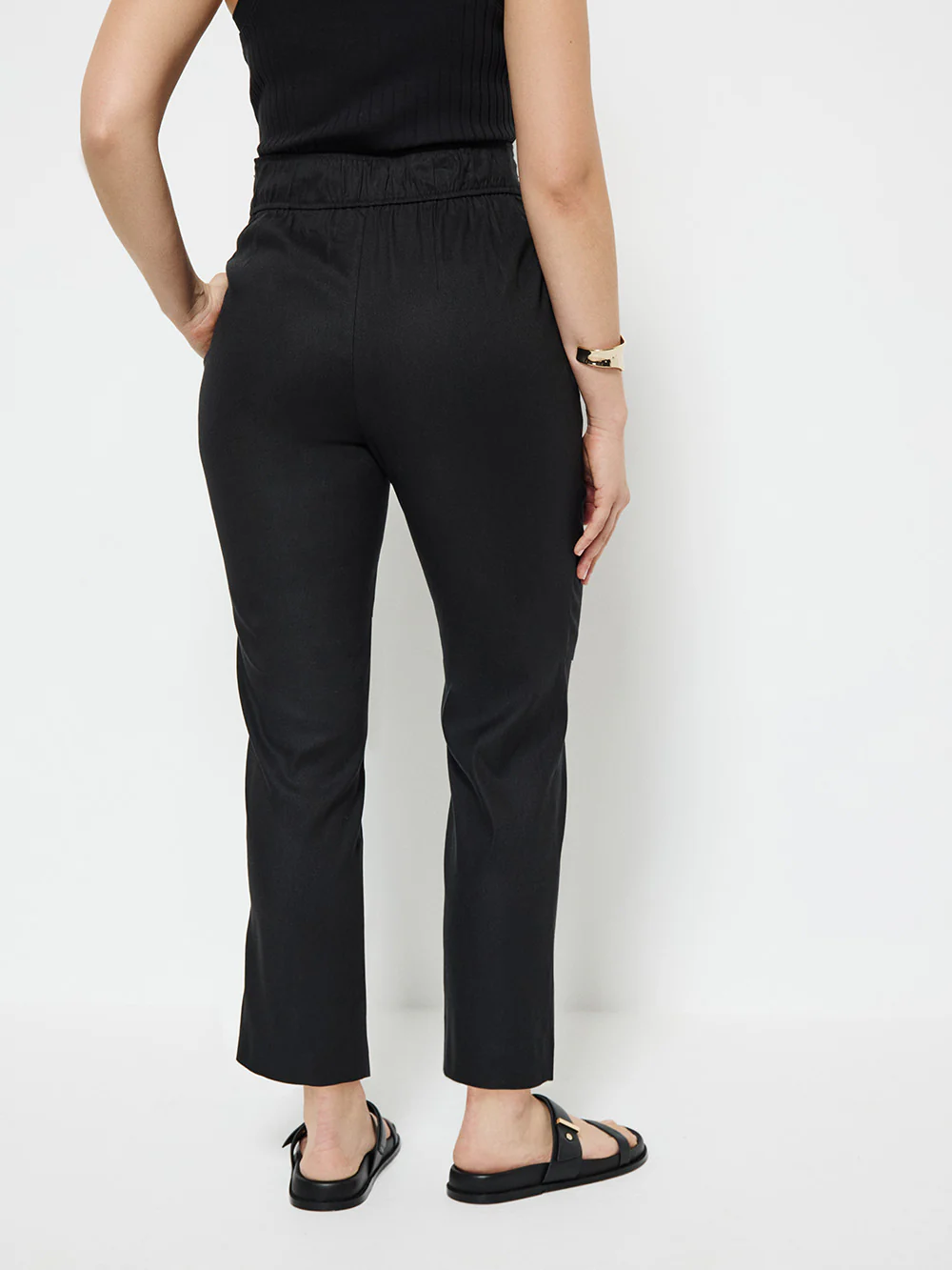 Tailored Linen Trouser - Image 4
