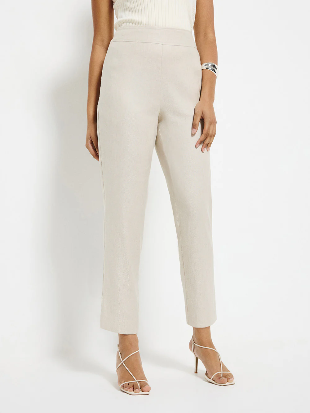 Tailored Linen Trouser - Image 2