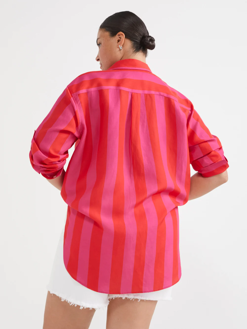 The Bold Stripe Tunic Shirt - Image 9