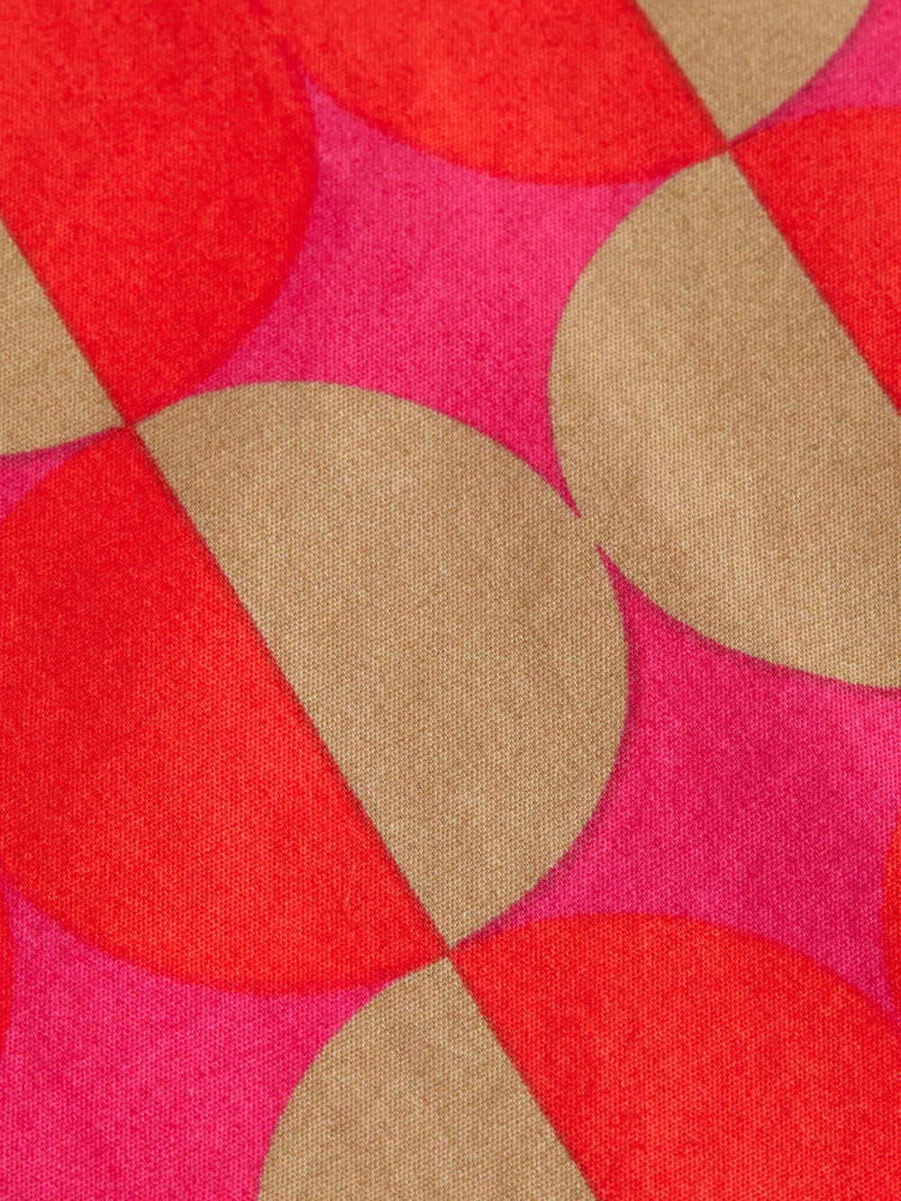The Border Print Poplin Top - Image 6