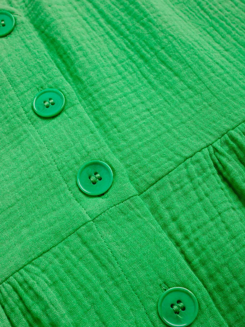 The Button Front Crinkle Midi Dress - Image 10