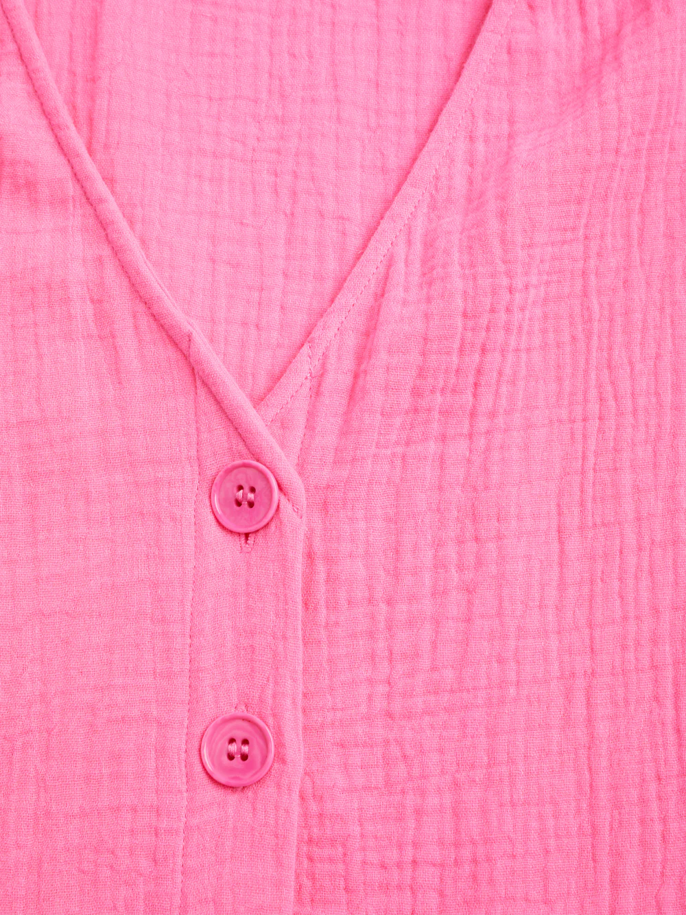 The Button Front Crinkle Midi Dress - Image 5