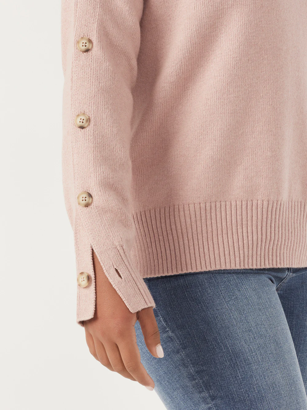 The Button Sleeve Knit Pullover - Image 4
