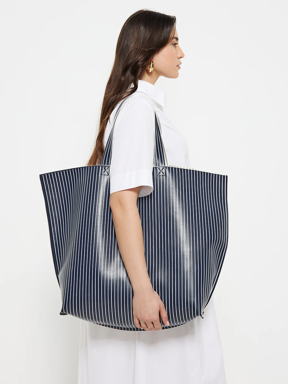 The Cara Stripe Tote - Image 5