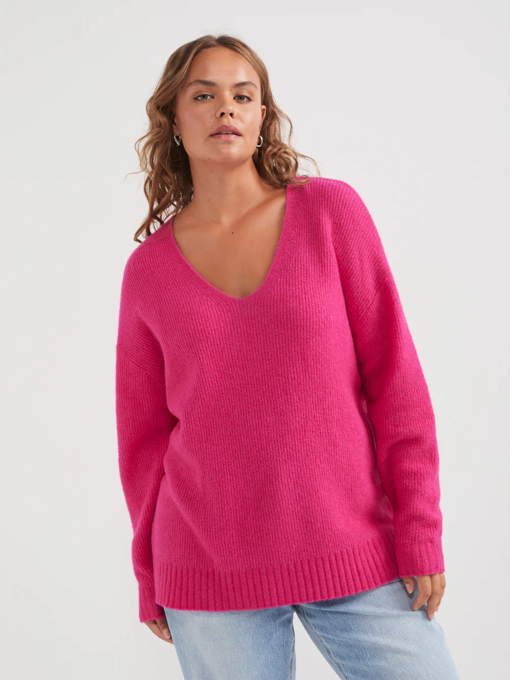 The Cardigan Stitch V Neck Pullover - Image 6