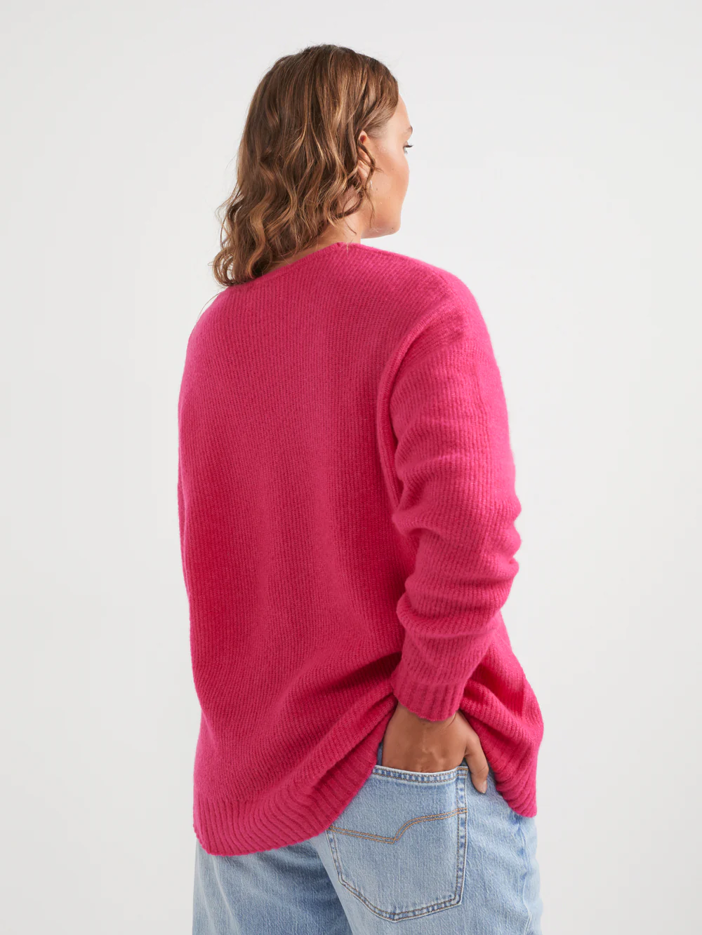 The Cardigan Stitch V Neck Pullover - Image 8