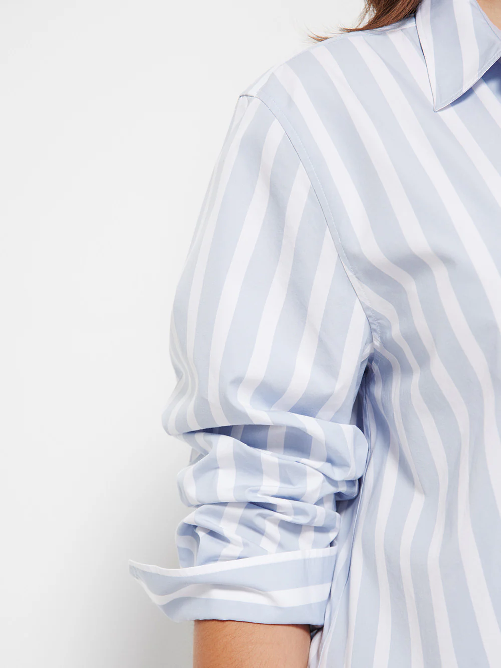 The Common Standard Poplin Stripe Shirt - Image 6