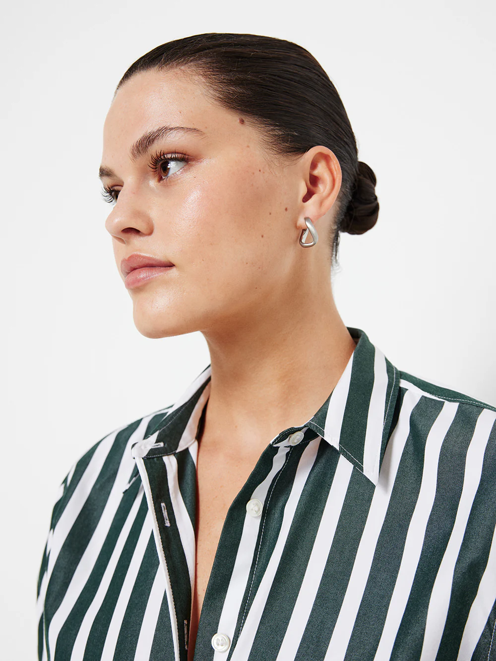 The Common Standard Poplin Stripe Shirt - Image 2