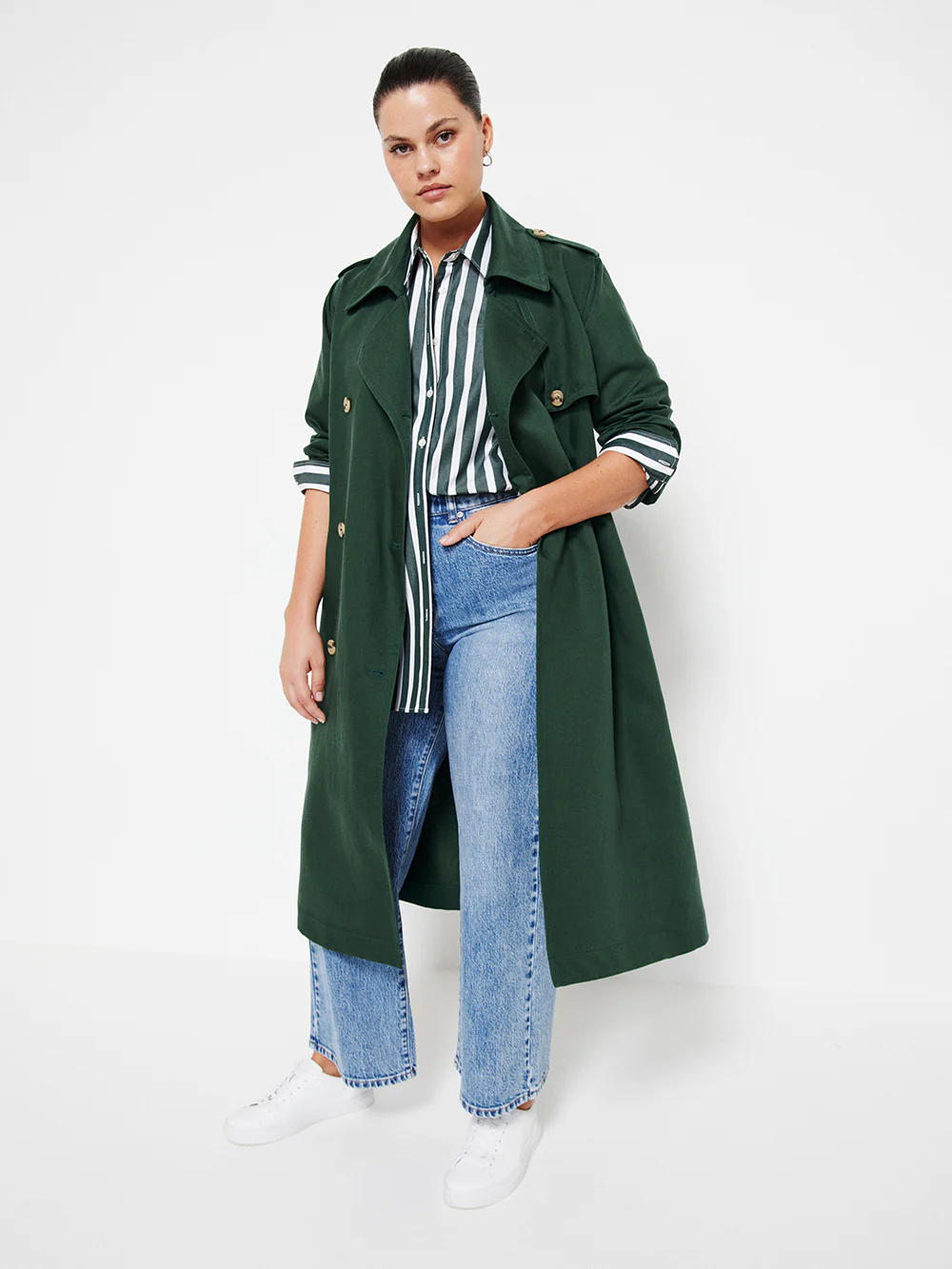 The Common Standard Poplin Stripe Shirt - Image 4