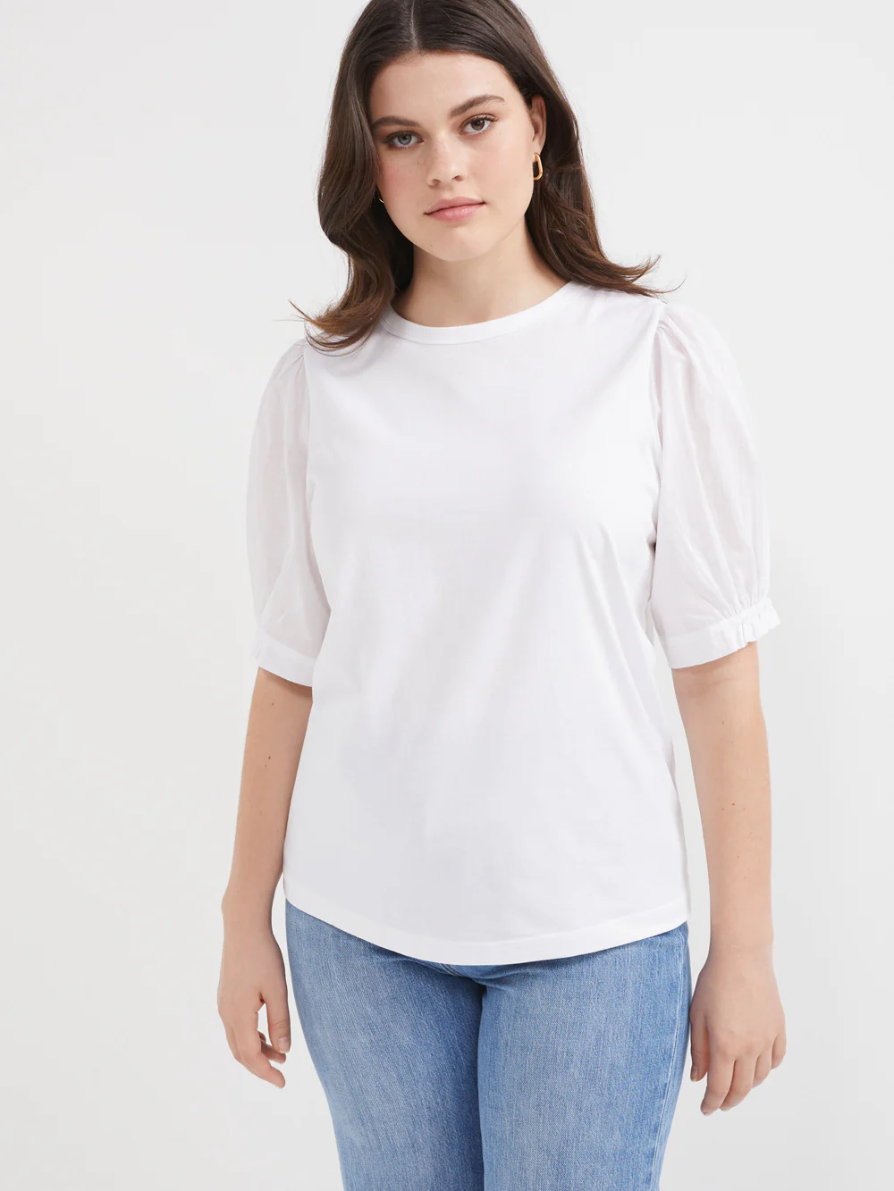 The Contrast Sleeve Tee - Image 2