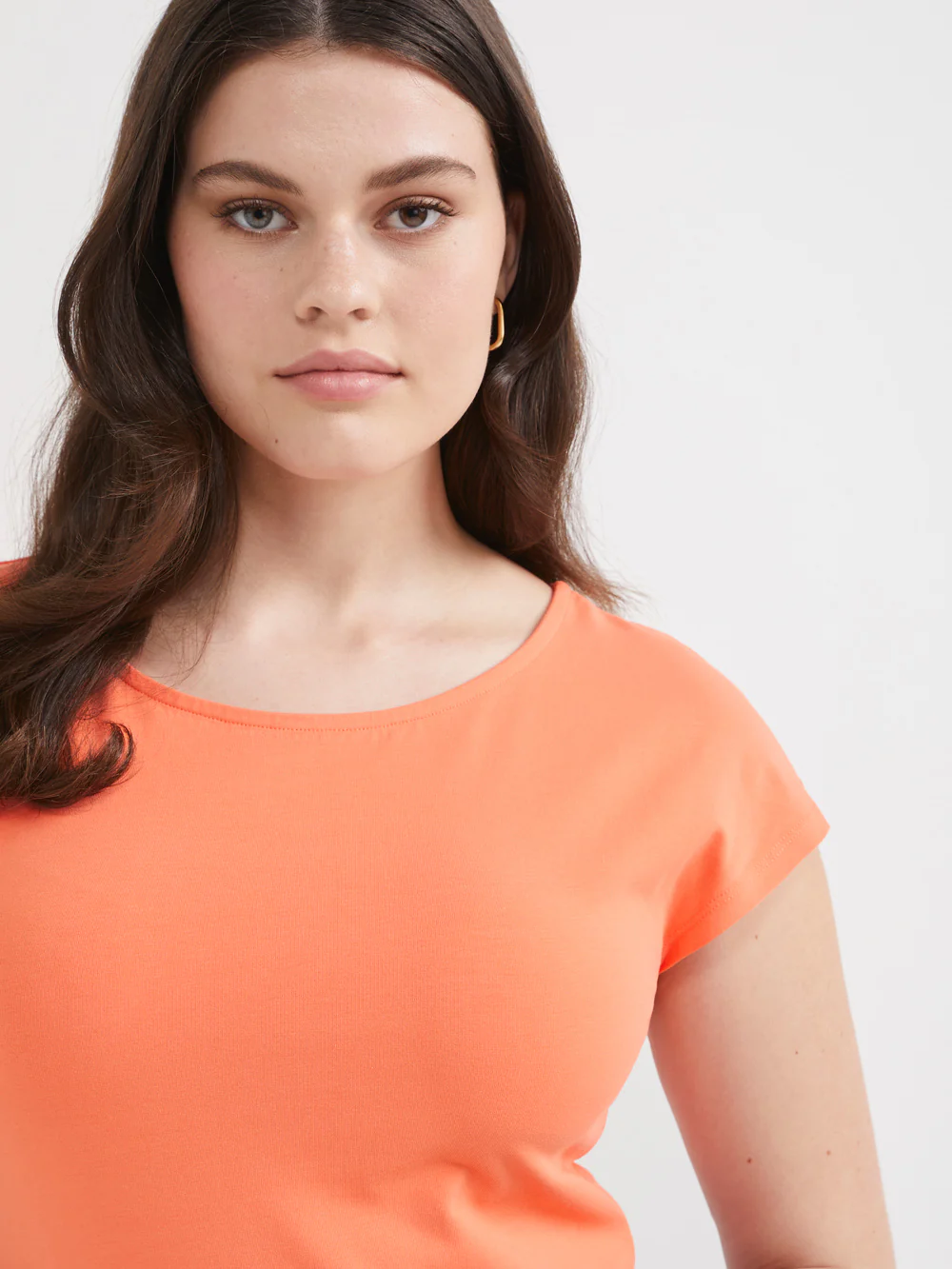 The Cotton Cap Sleeve Tee - Image 4