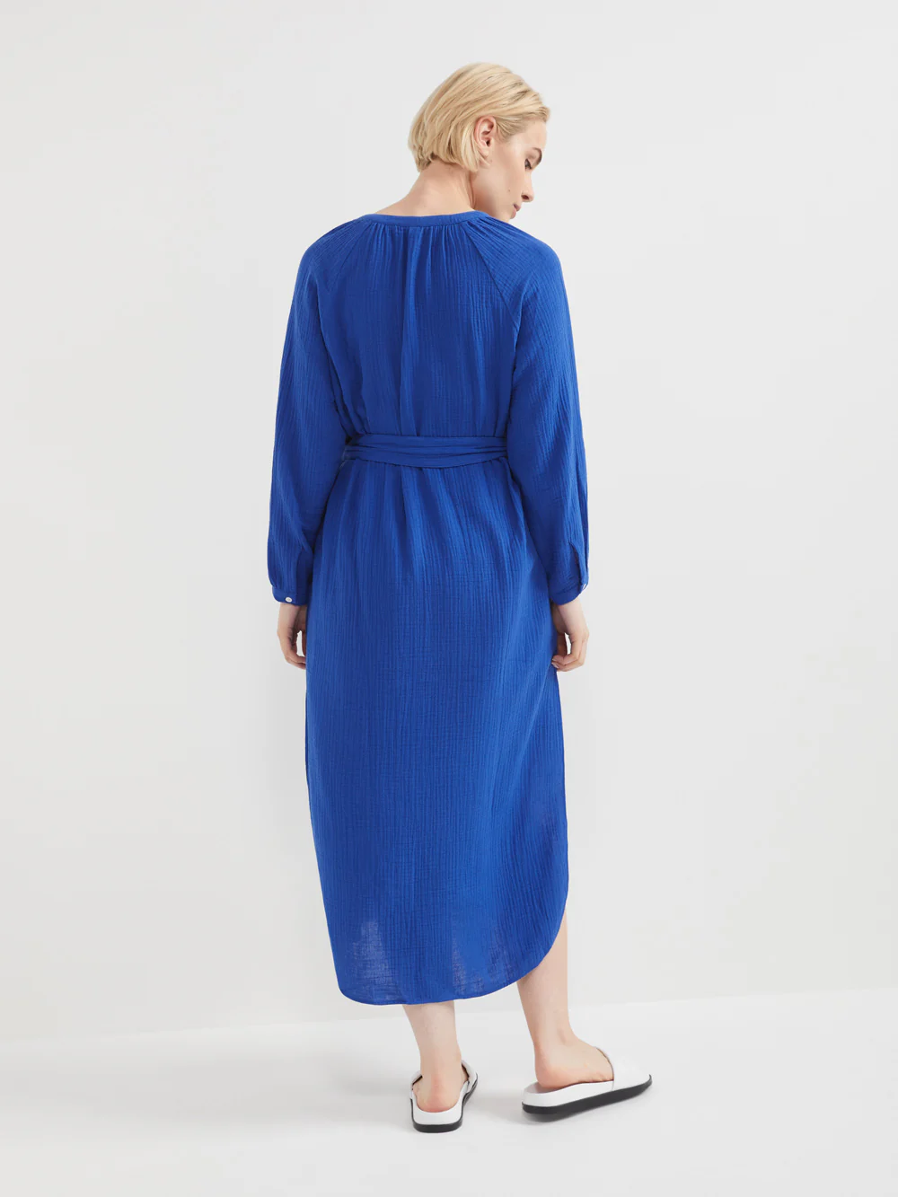 The Cotton Crinkle Boho Dress - Image 3