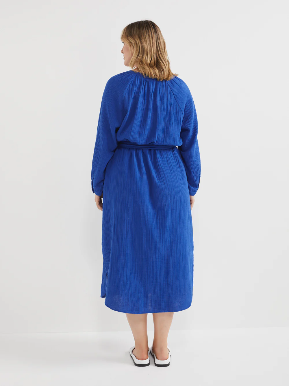 The Cotton Crinkle Boho Dress - Image 8